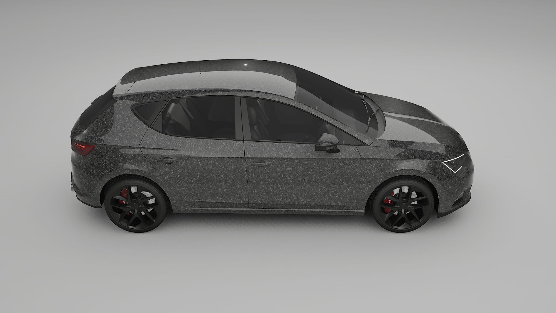 Seat Leon FR 5F TPU Lackskyddsfilm | FORGED S Färgskiftande PPF – Komplett Förskuret Kit