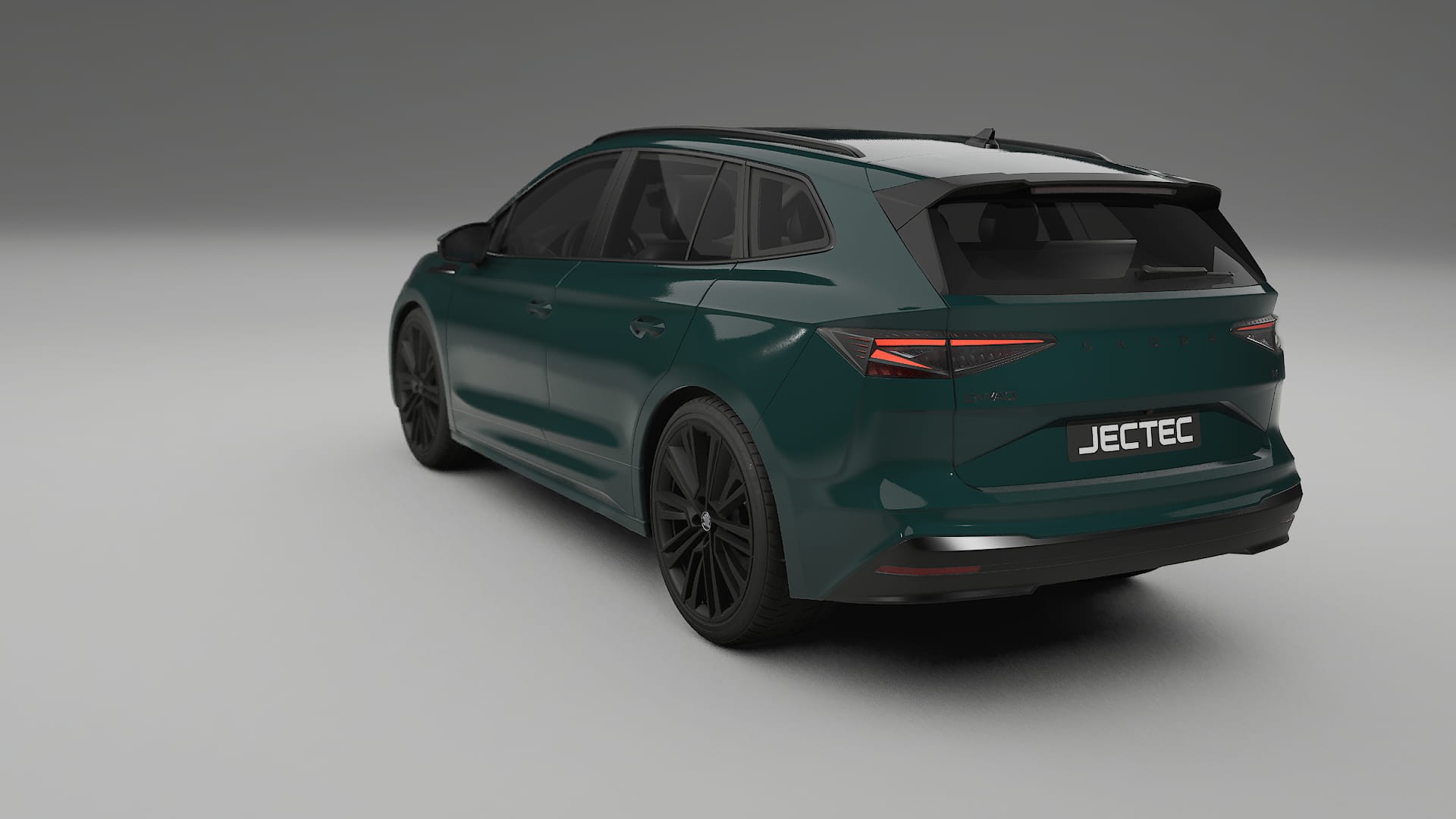 Škoda Enyaq MEB TPU Lackskyddsfilm | INFERNO Färgskiftande PPF – Komplett Förskuret Kit