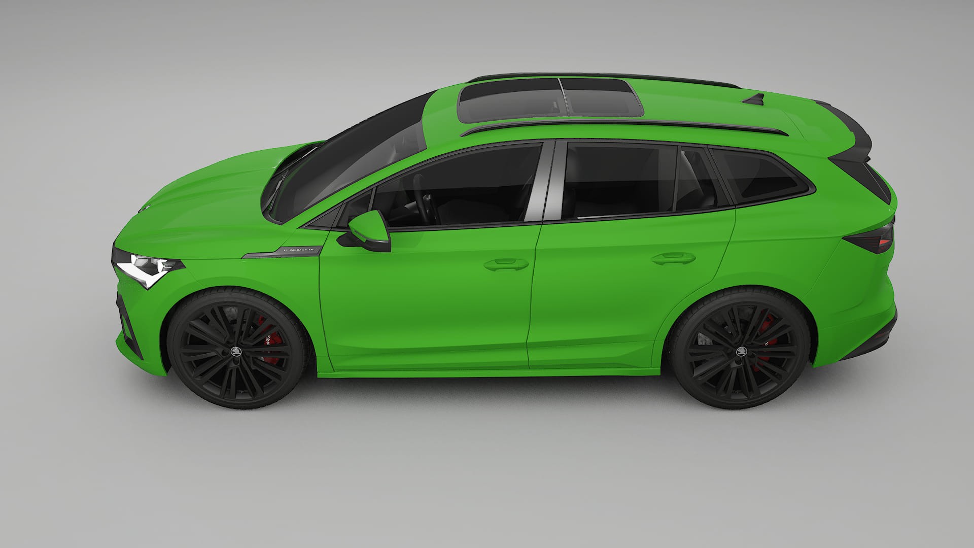 Škoda Enyaq MEB TPU Lackskyddsfilm | VENOM Färgskiftande PPF – Komplett Förskuret Kit