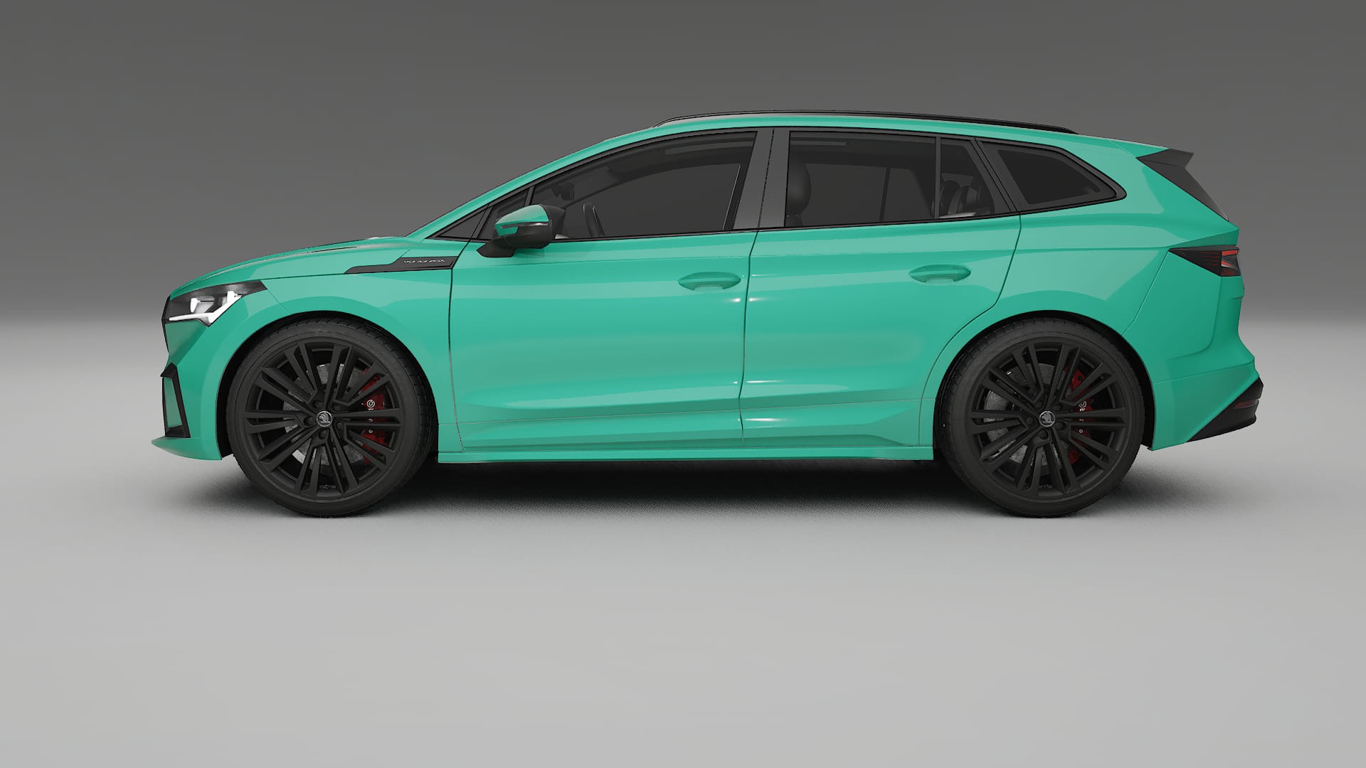 Škoda Enyaq MEB TPU Lackskyddsfilm | JEWEL Färgskiftande PPF – Komplett Förskuret Kit