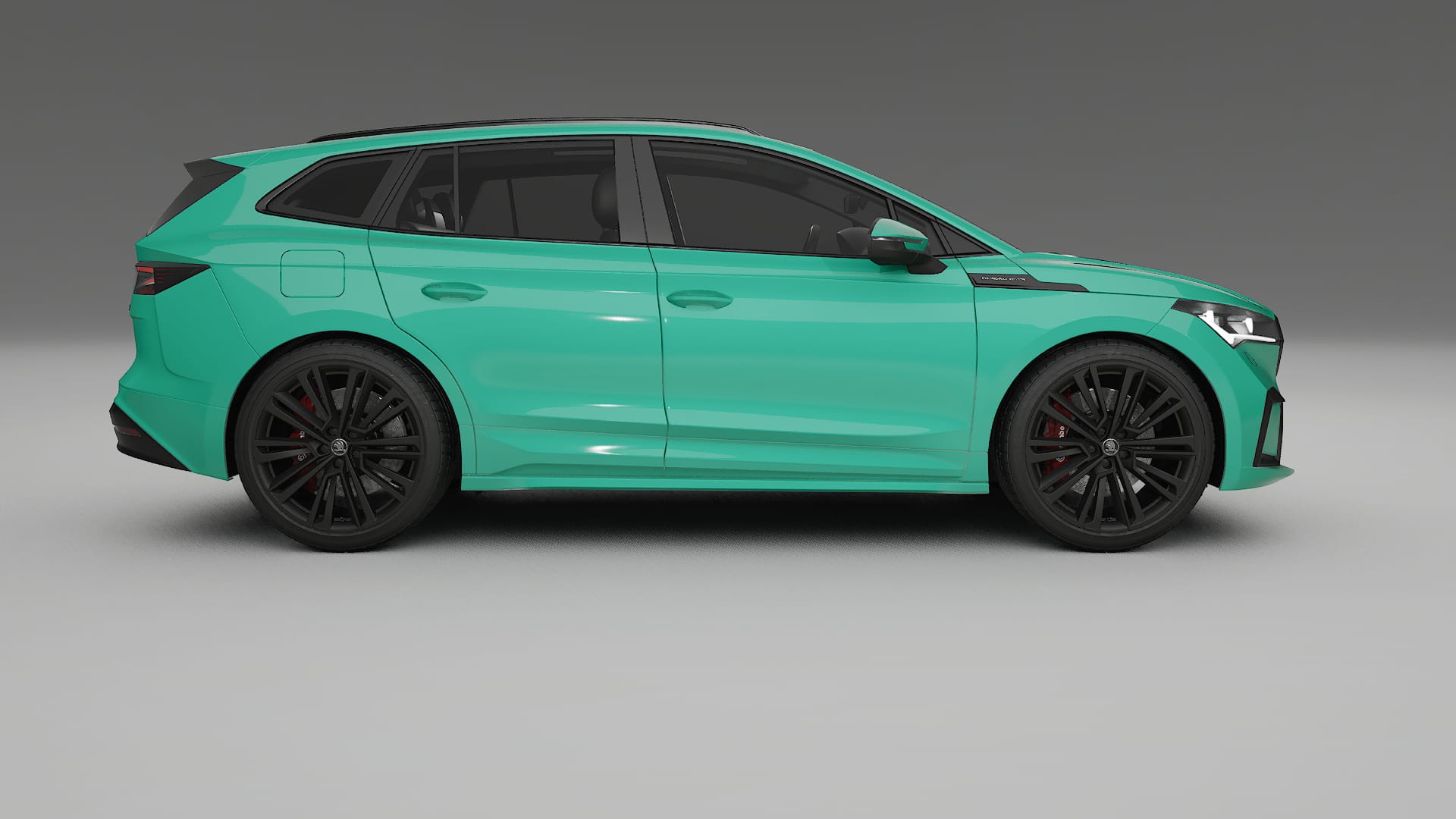 Škoda Enyaq MEB TPU Lackskyddsfilm | JEWEL Färgskiftande PPF – Komplett Förskuret Kit