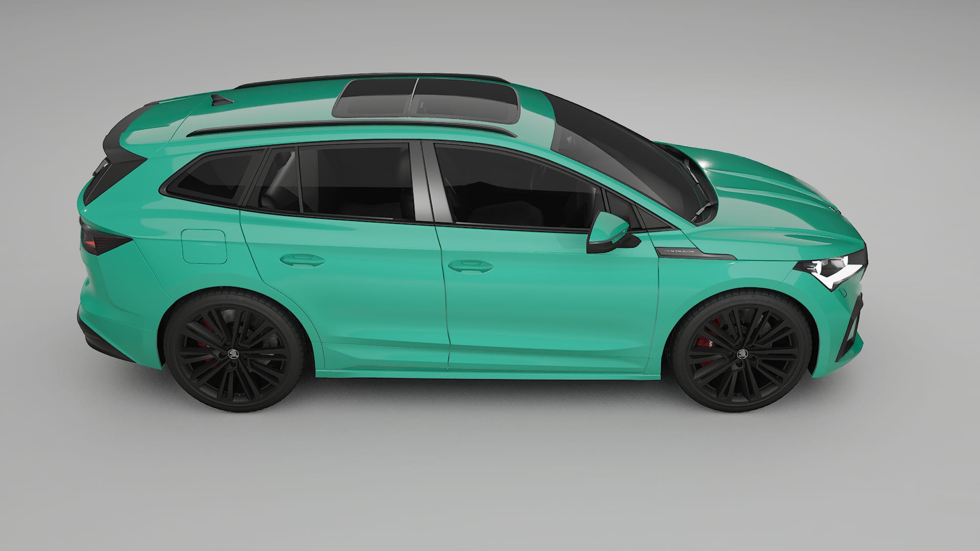 Škoda Enyaq MEB TPU Lackskyddsfilm | JEWEL Färgskiftande PPF – Komplett Förskuret Kit