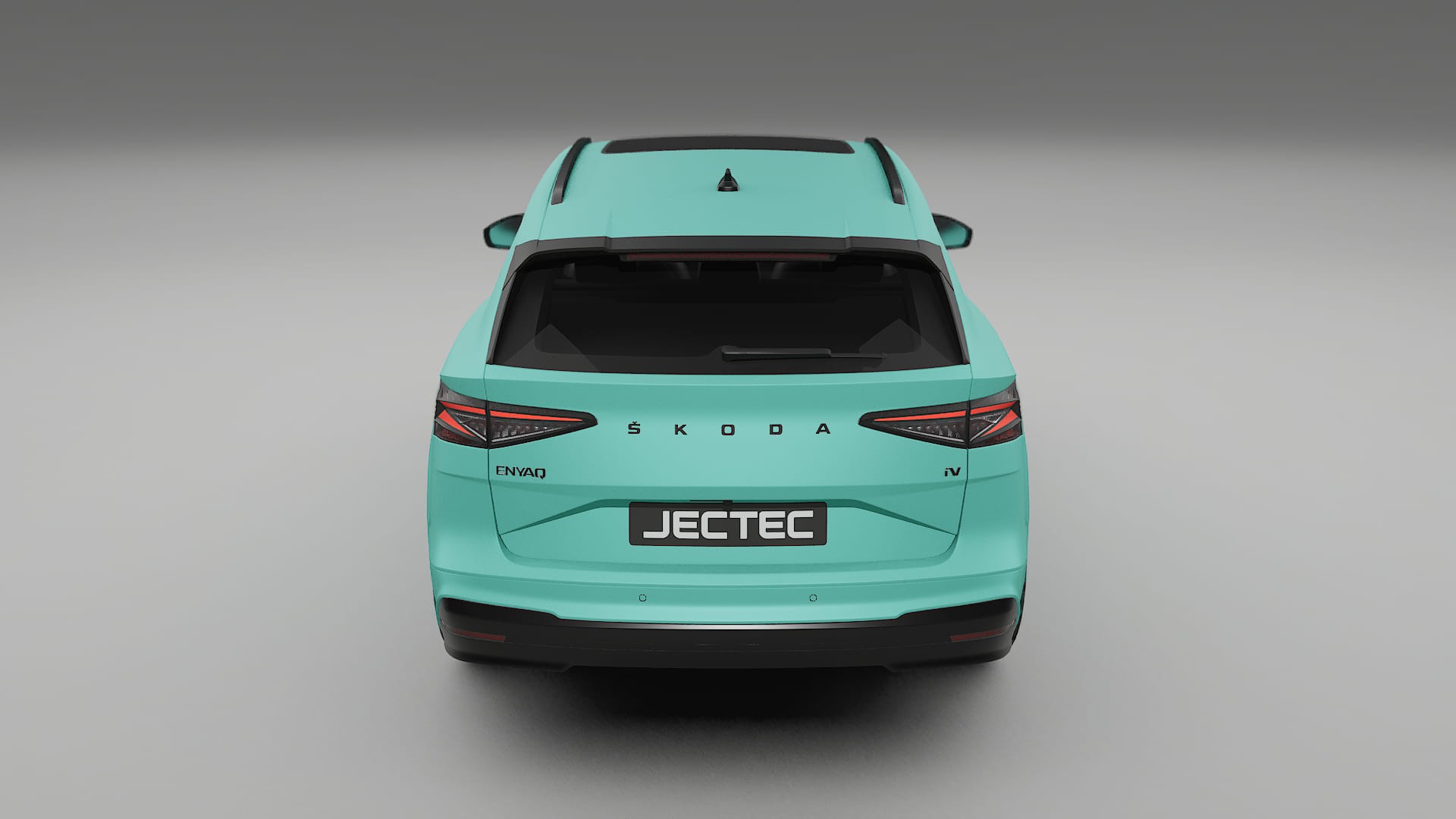 Škoda Enyaq MEB TPU Lackskyddsfilm | FROST Färgskiftande PPF – Komplett Förskuret Kit