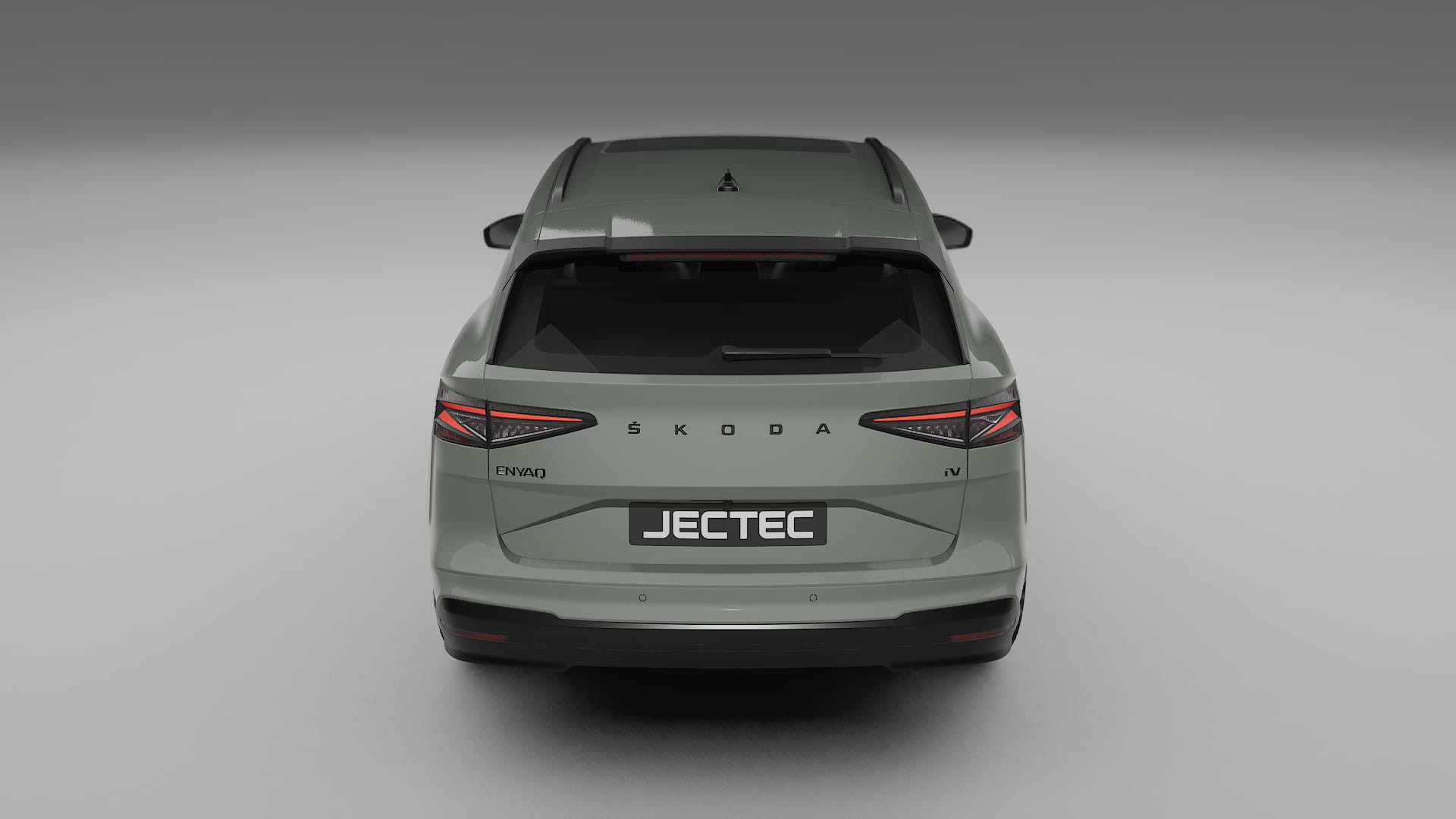 Škoda Enyaq MEB TPU Lackskyddsfilm | SLATE Färgskiftande PPF – Komplett Förskuret Kit