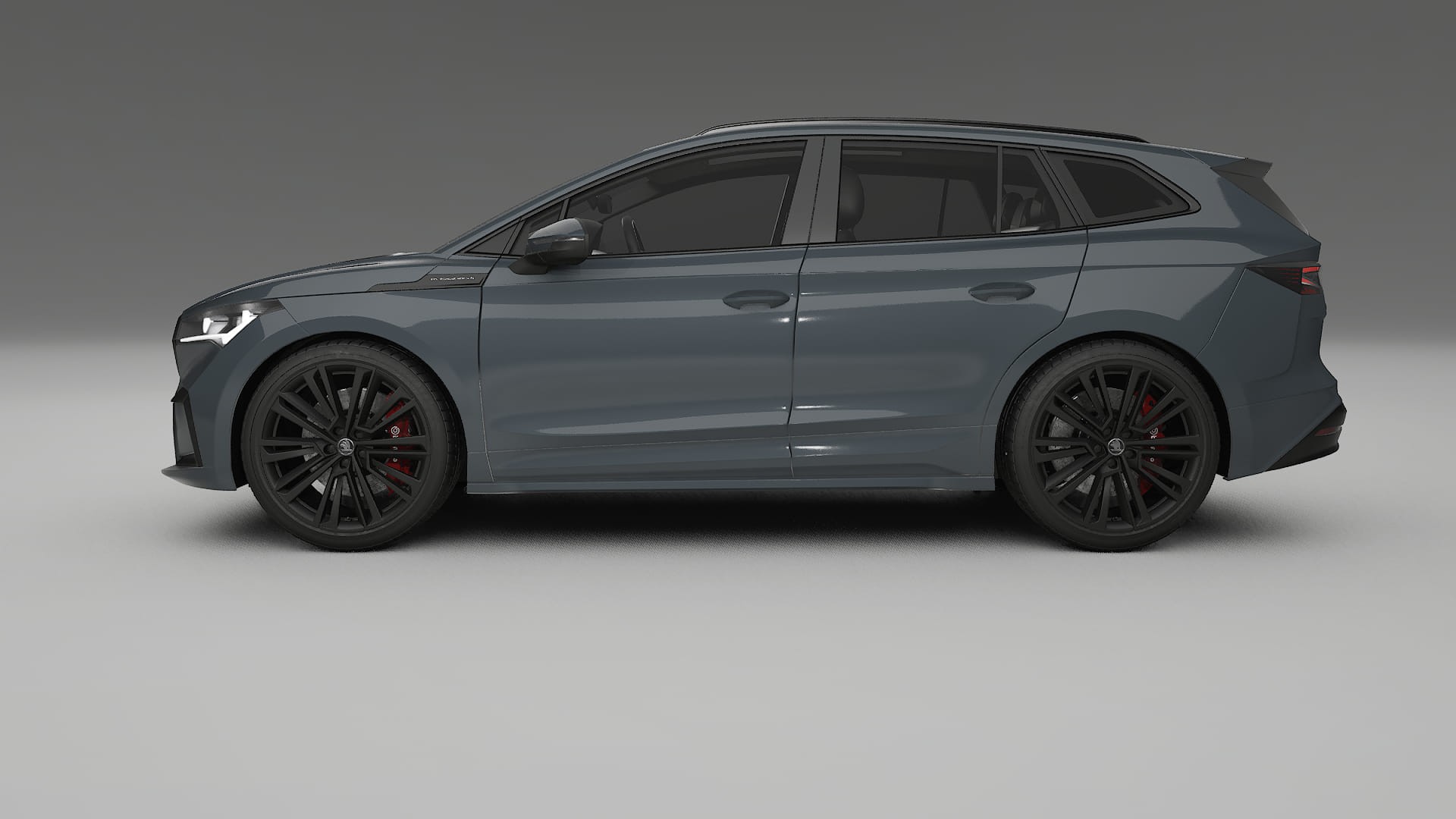 Škoda Enyaq MEB TPU Lackskyddsfilm | GRANITE Färgskiftande PPF – Komplett Förskuret Kit