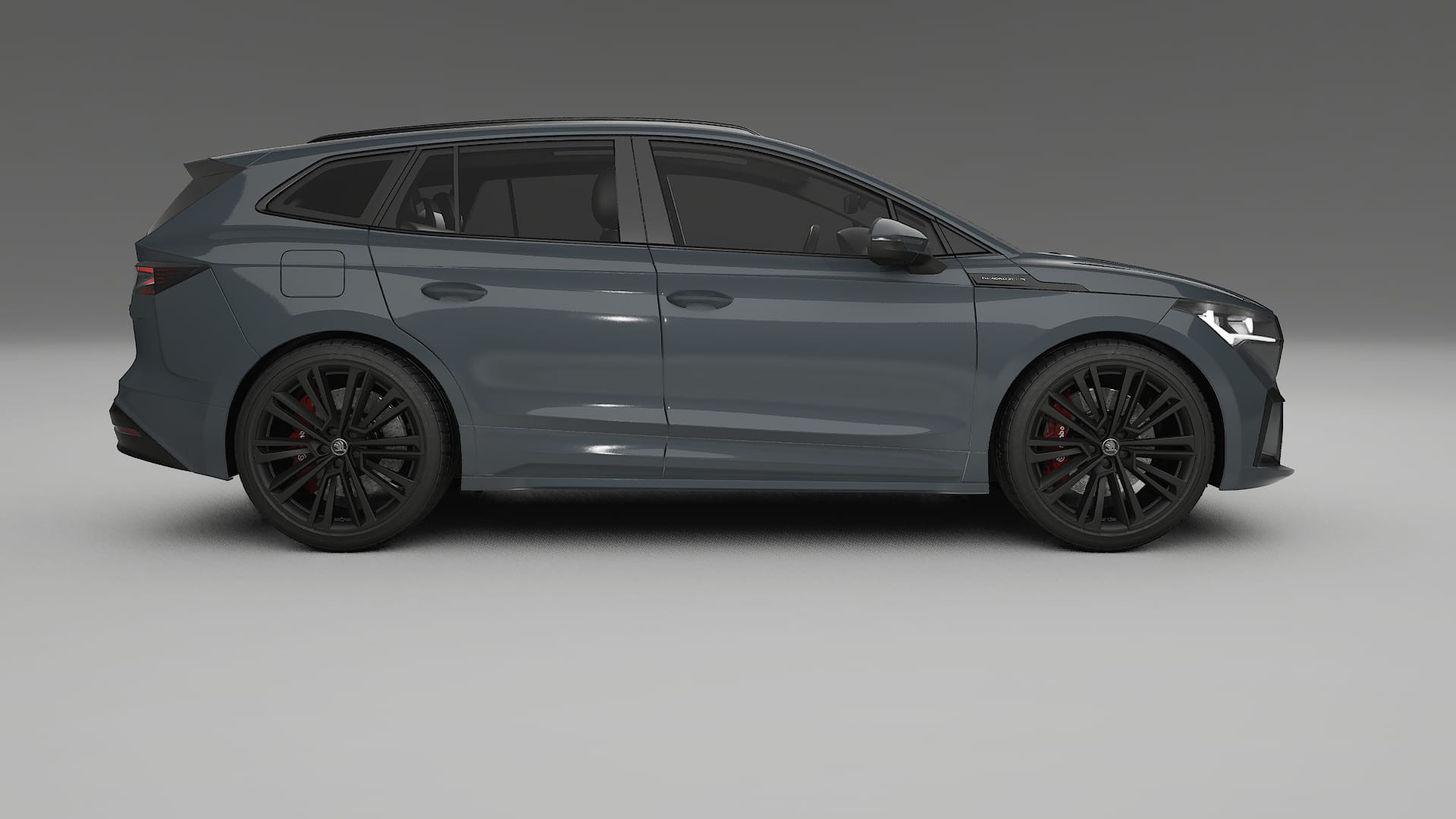 Škoda Enyaq MEB TPU Lackskyddsfilm | GRANITE Färgskiftande PPF – Komplett Förskuret Kit