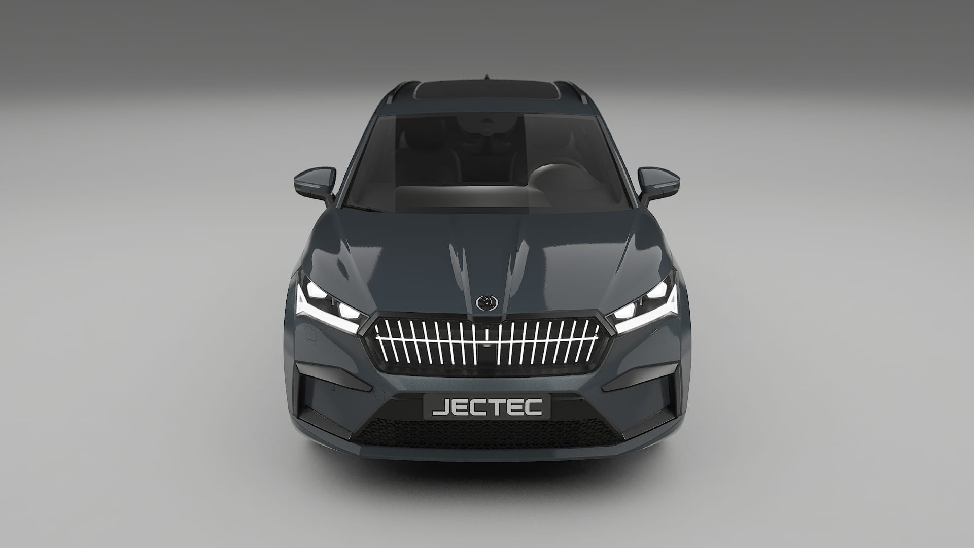 Škoda Enyaq MEB TPU Lackskyddsfilm | GRANITE Färgskiftande PPF – Komplett Förskuret Kit