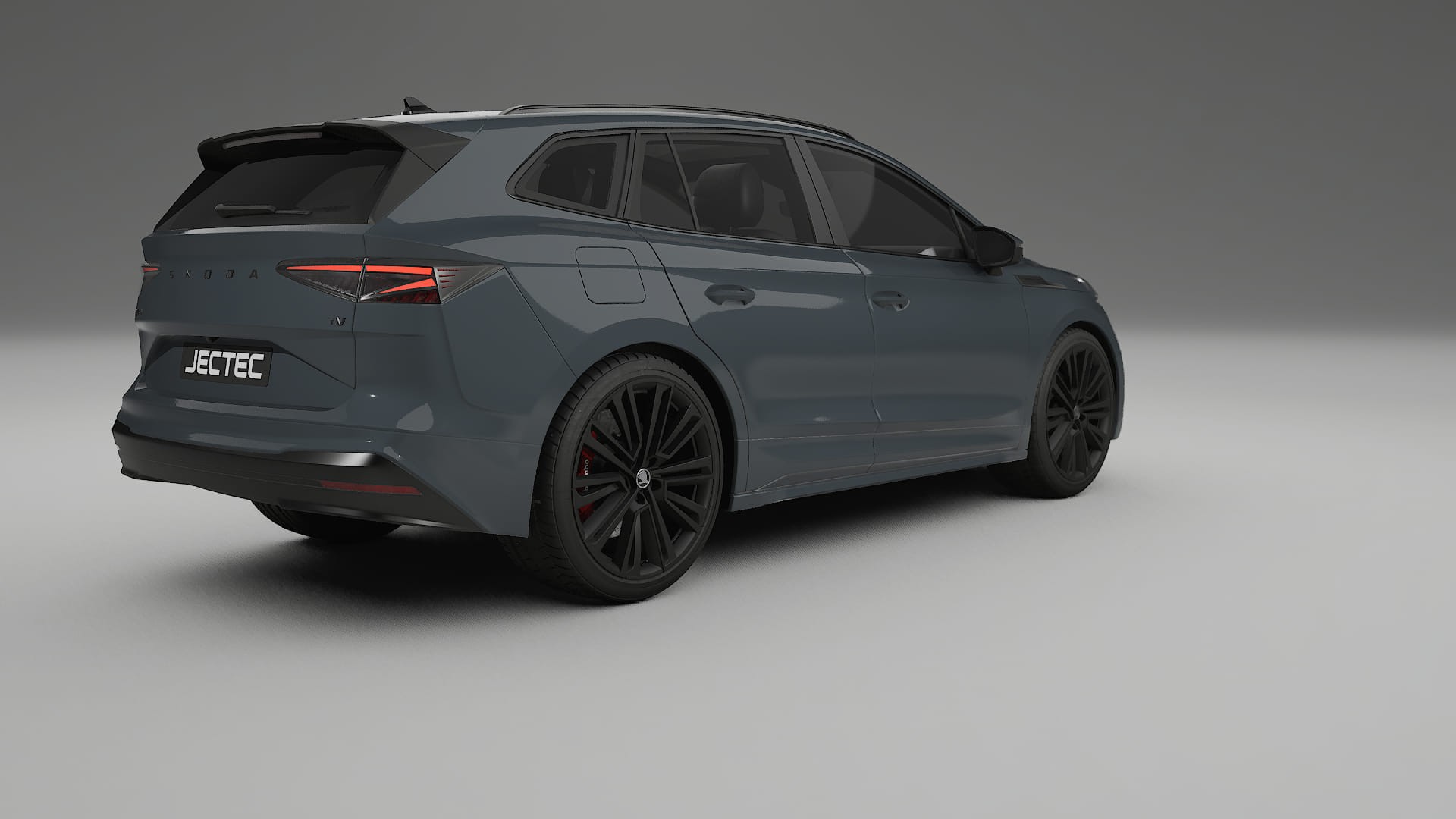 Škoda Enyaq MEB TPU Lackskyddsfilm | GRANITE Färgskiftande PPF – Komplett Förskuret Kit