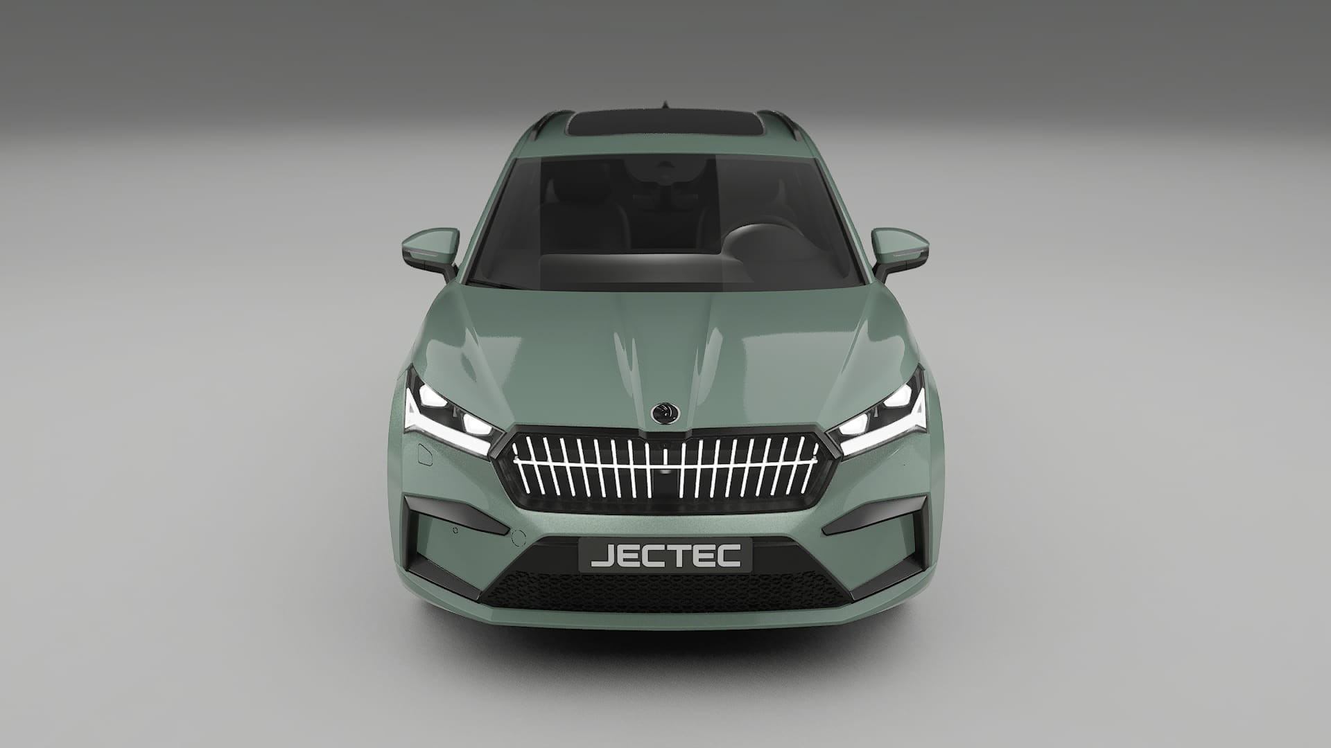 Škoda Enyaq MEB TPU Lackskyddsfilm | CINDER Färgskiftande PPF – Komplett Förskuret Kit