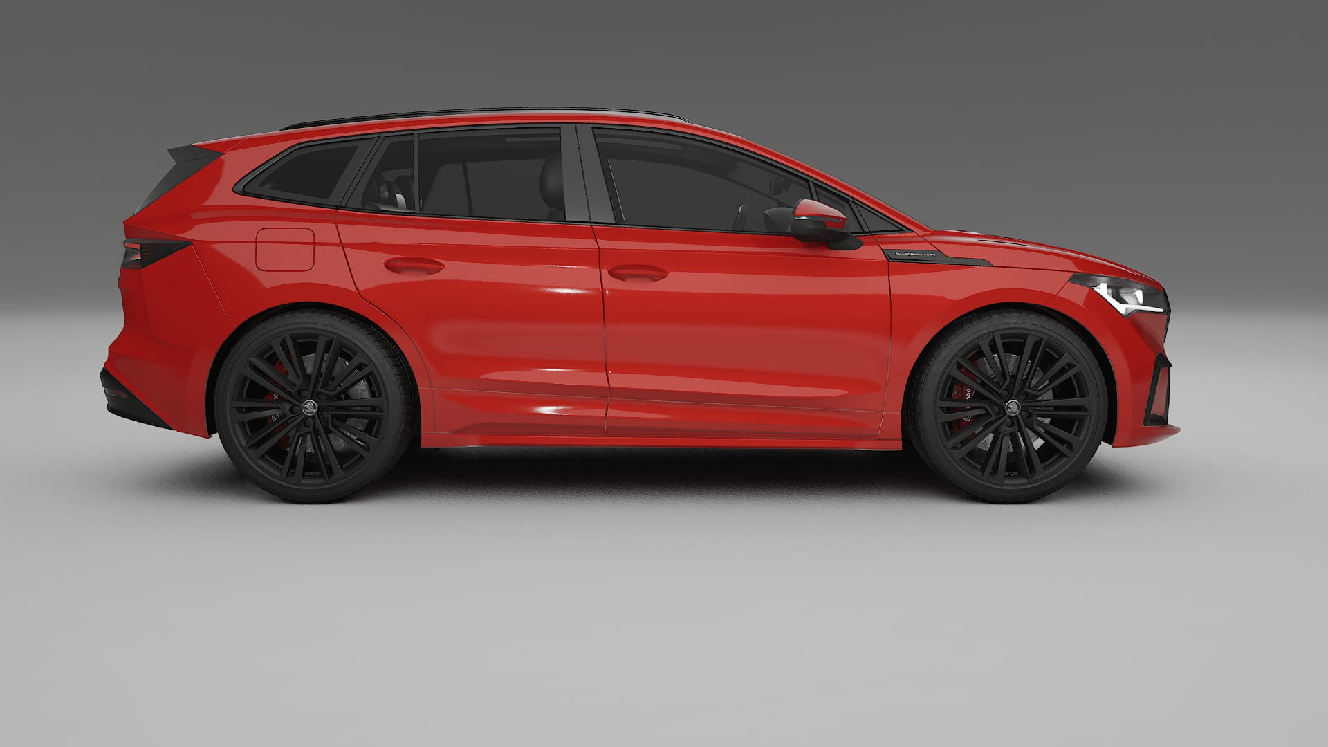 Škoda Enyaq MEB TPU Lackskyddsfilm | BLAZE Färgskiftande PPF – Komplett Förskuret Kit