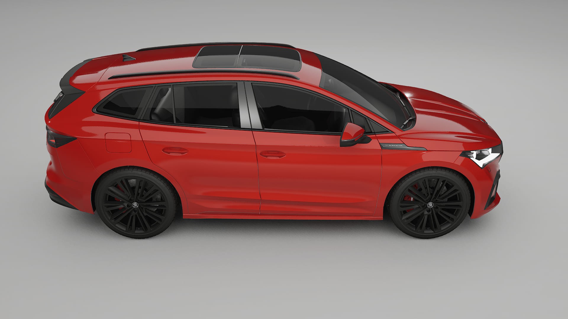 Škoda Enyaq MEB TPU Lackskyddsfilm | BLAZE Färgskiftande PPF – Komplett Förskuret Kit