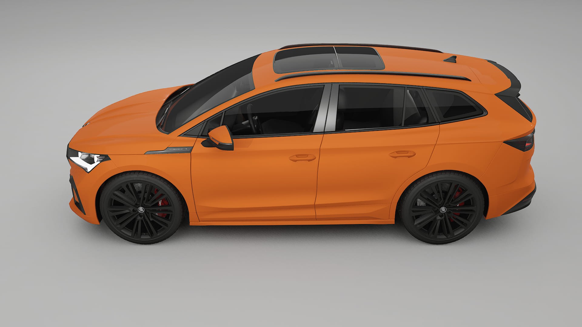 Škoda Enyaq MEB TPU Lackskyddsfilm | ROCKET Färgskiftande PPF – Komplett Förskuret Kit