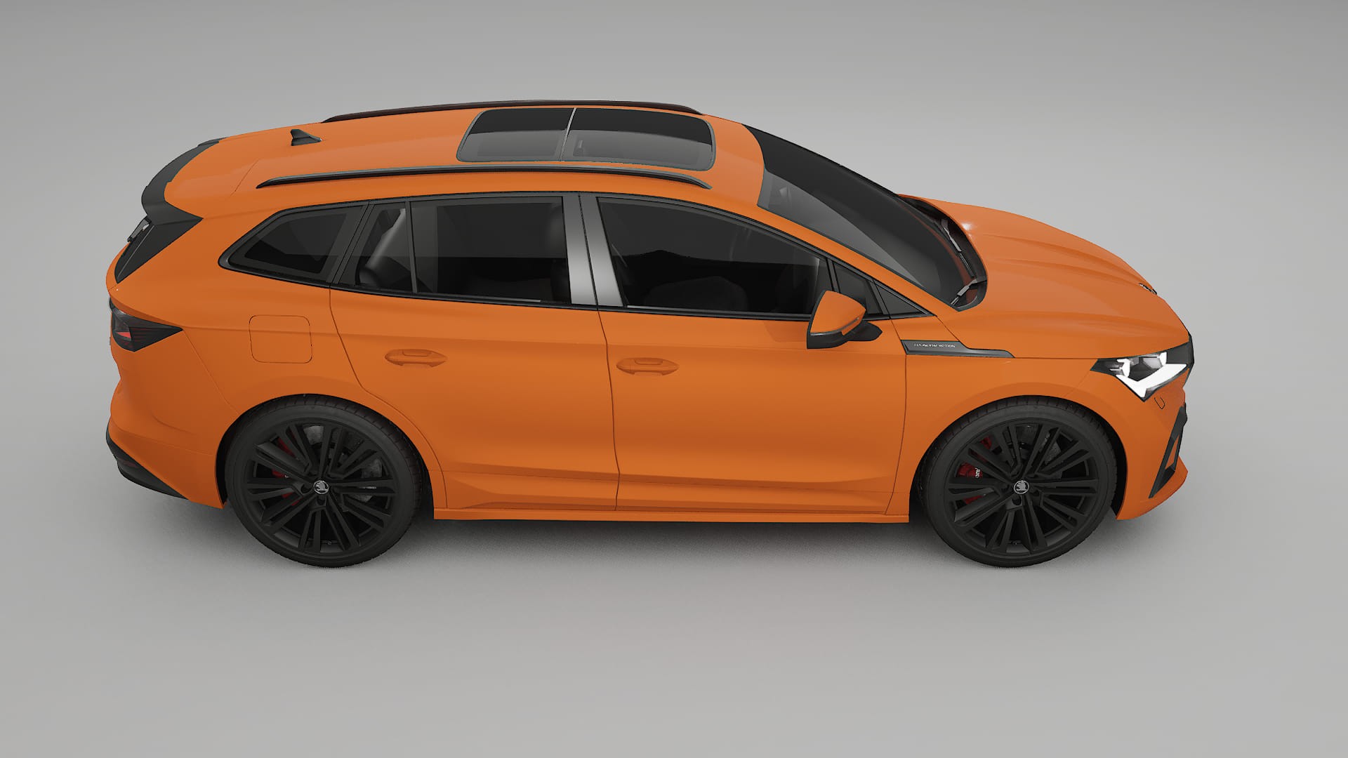 Škoda Enyaq MEB TPU Lackskyddsfilm | ROCKET Färgskiftande PPF – Komplett Förskuret Kit