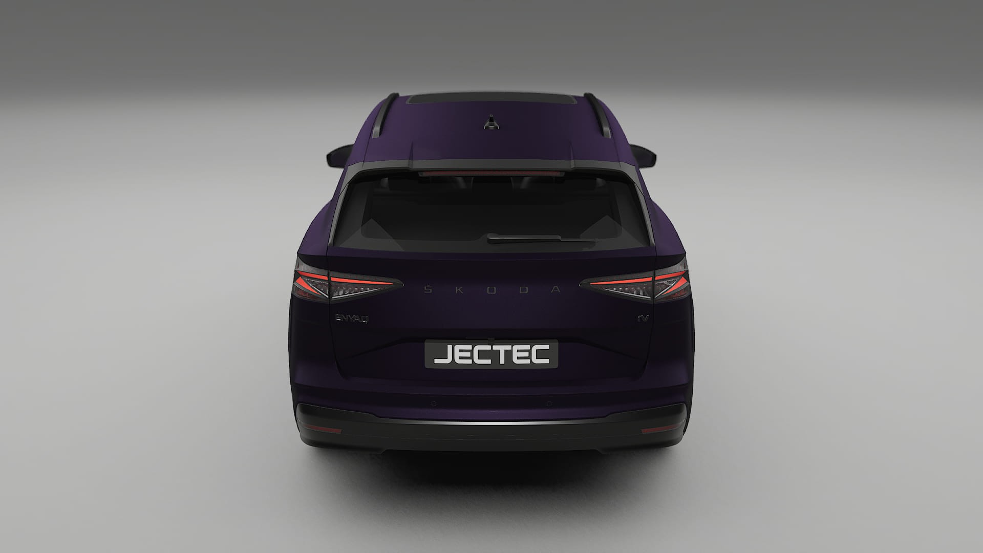 Škoda Enyaq MEB TPU Lackskyddsfilm | VIOLET Färgskiftande PPF – Komplett Förskuret Kit