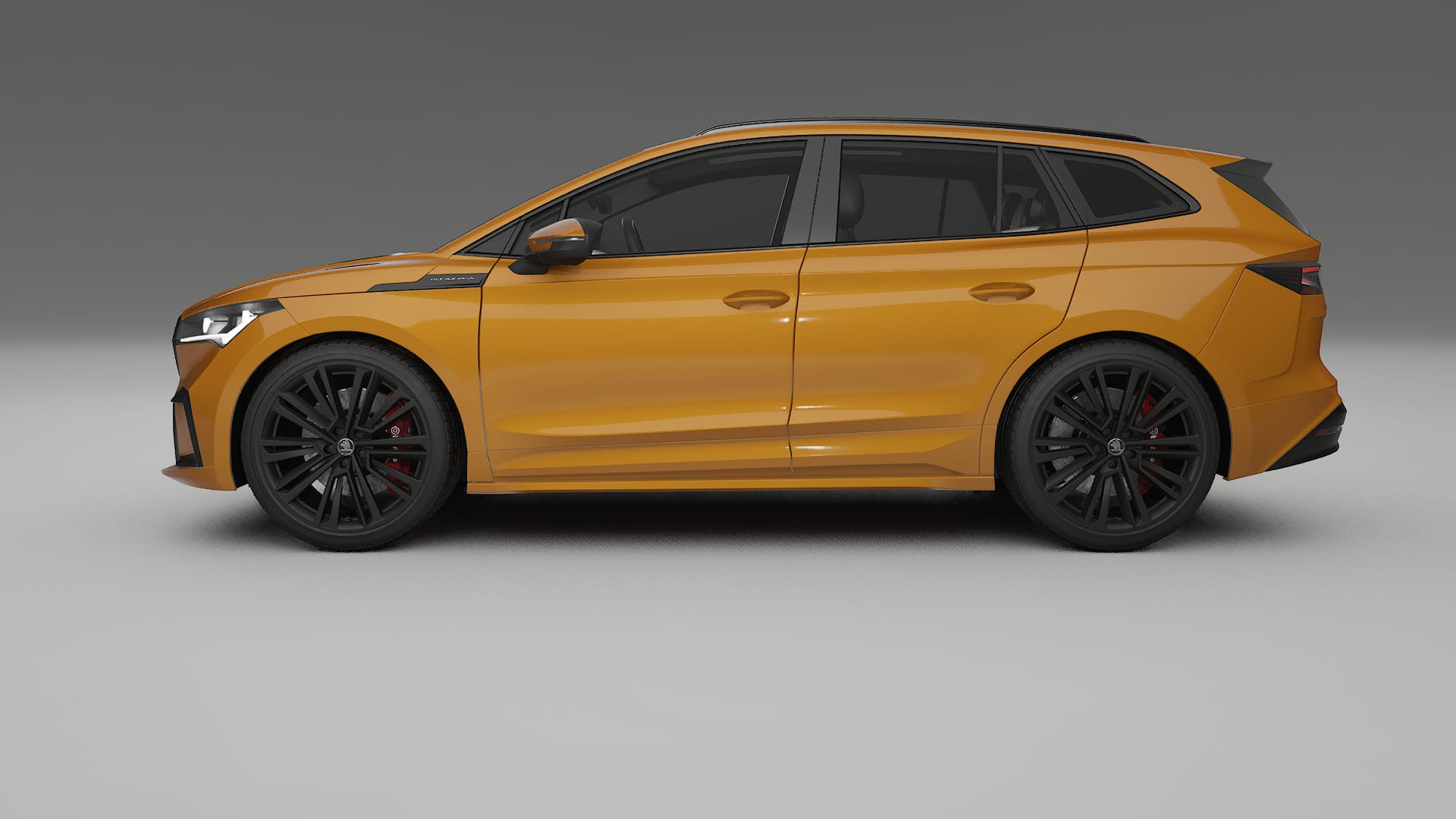 Škoda Enyaq MEB TPU Lackskyddsfilm | DAISY Färgskiftande PPF – Komplett Förskuret Kit