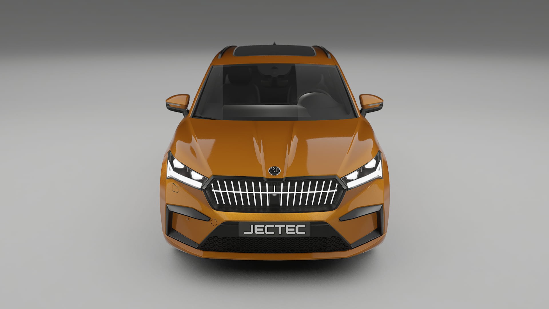 Škoda Enyaq MEB TPU Lackskyddsfilm | DAISY Färgskiftande PPF – Komplett Förskuret Kit