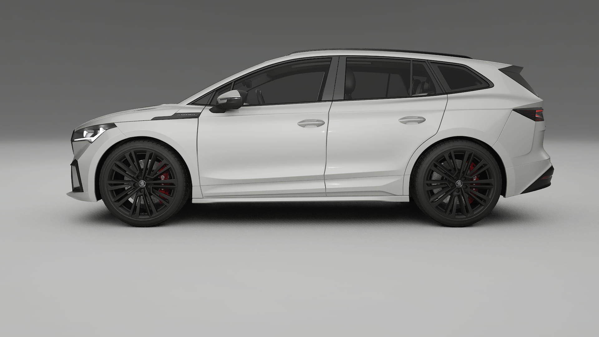 Škoda Enyaq MEB TPU Lackskyddsfilm | PEARL Färgskiftande PPF – Komplett Förskuret Kit