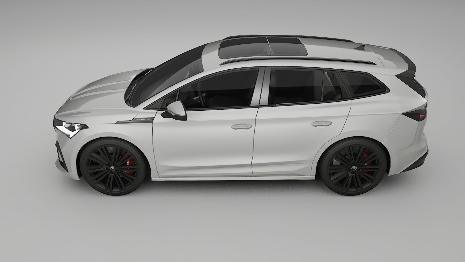 Škoda Enyaq MEB TPU Lackskyddsfilm | PEARL Färgskiftande PPF – Komplett Förskuret Kit