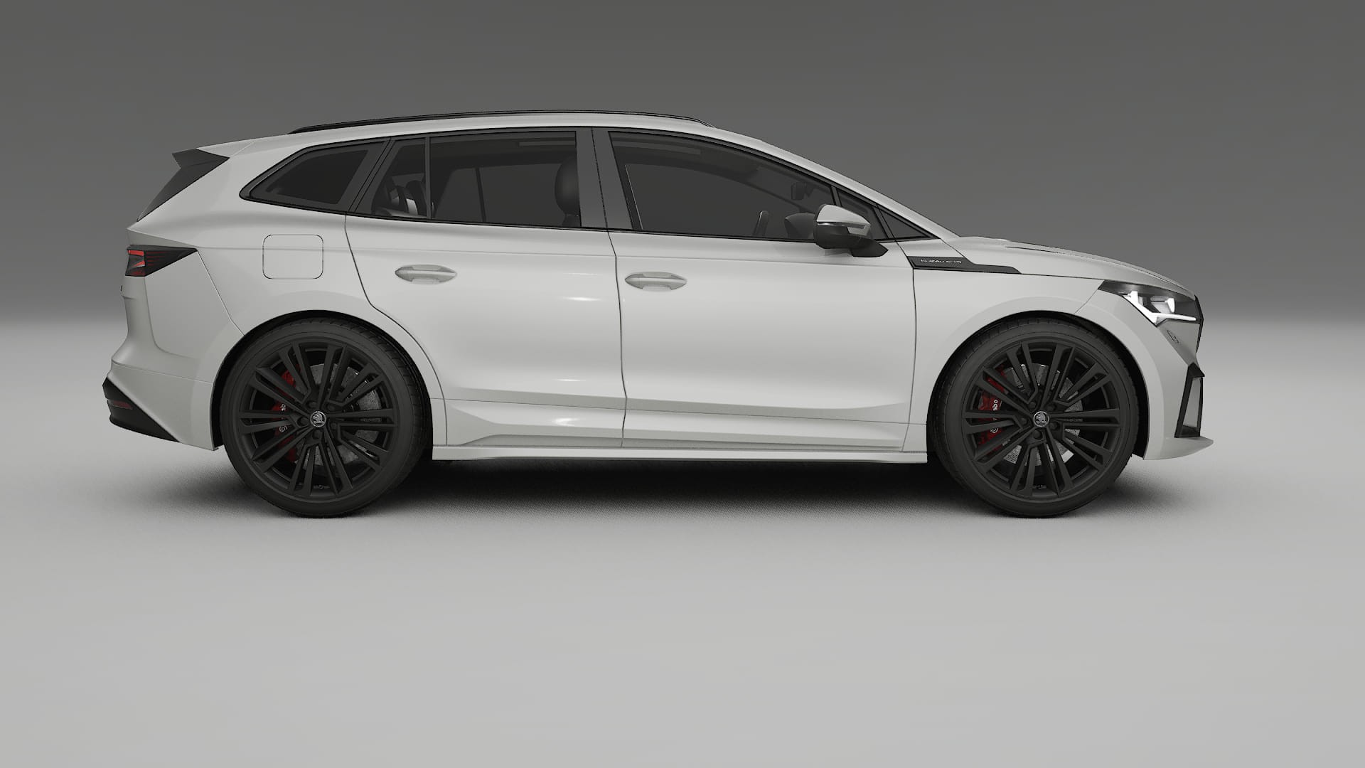 Škoda Enyaq MEB TPU Lackskyddsfilm | PEARL Färgskiftande PPF – Komplett Förskuret Kit