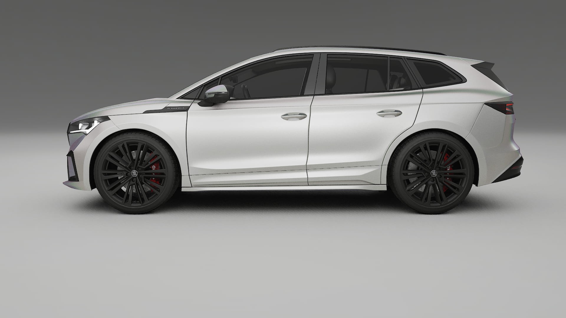 Škoda Enyaq MEB TPU Lackskyddsfilm | NEBULA Färgskiftande PPF – Komplett Förskuret Kit