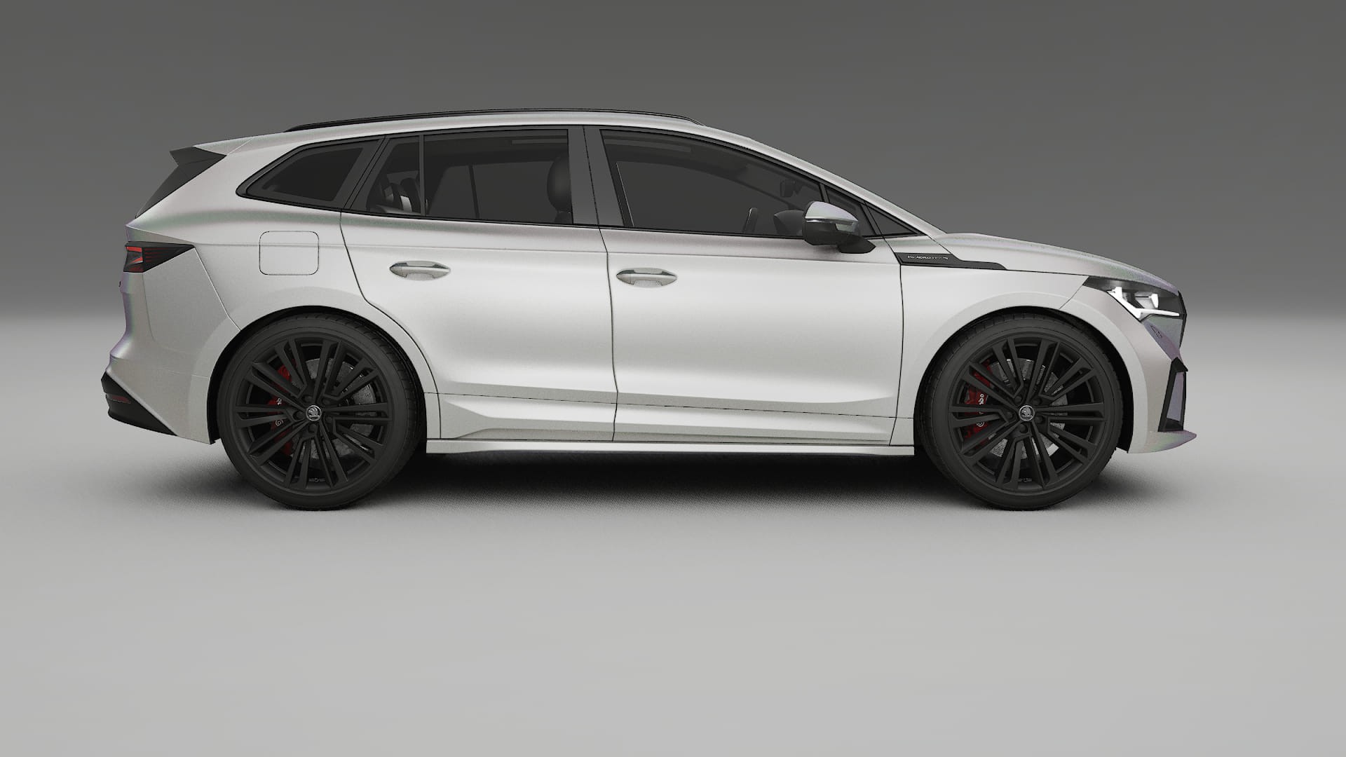 Škoda Enyaq MEB TPU Lackskyddsfilm | NEBULA Färgskiftande PPF – Komplett Förskuret Kit