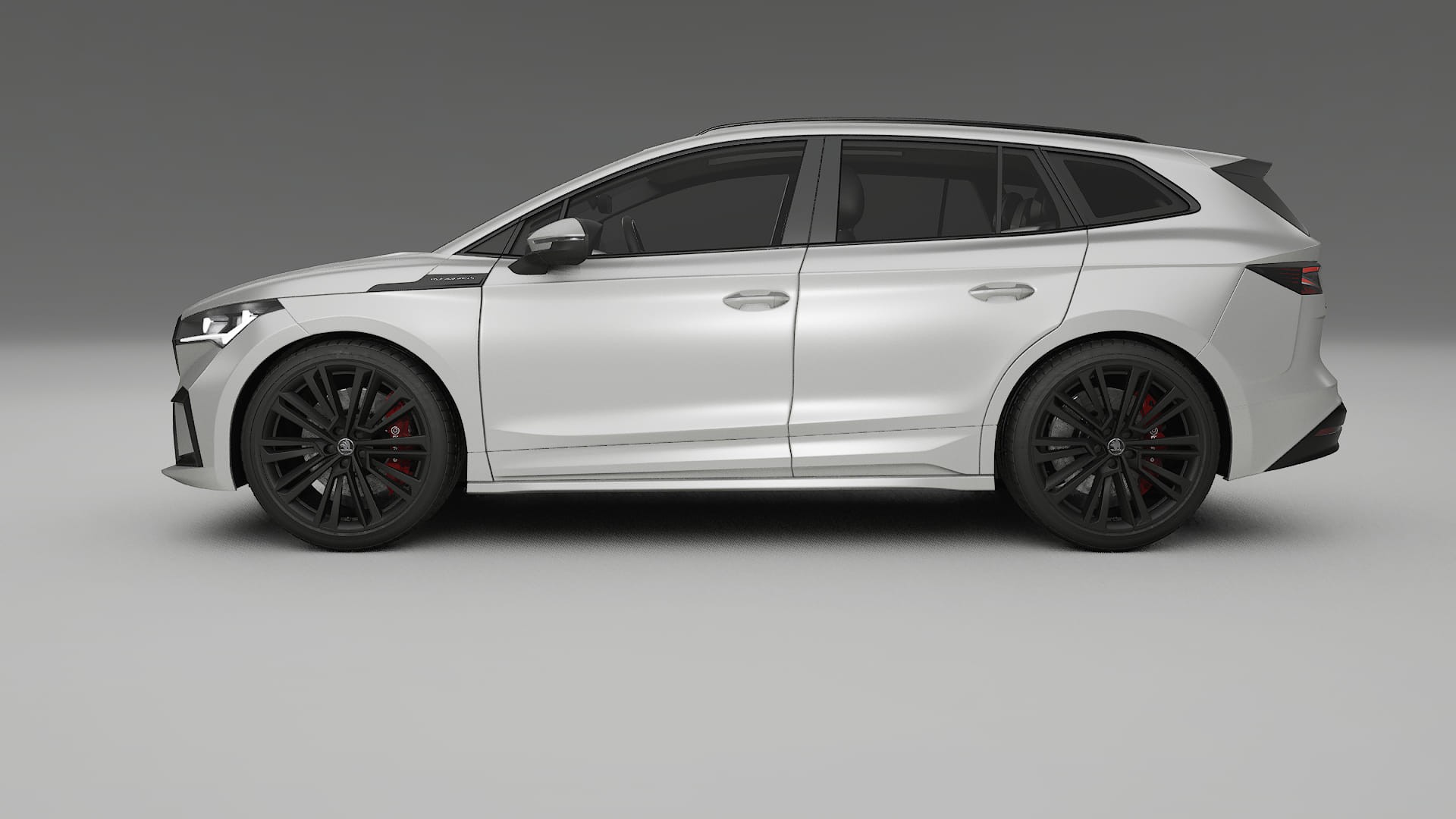 Škoda Enyaq MEB TPU Lackskyddsfilm | OPAL Färgskiftande PPF – Komplett Förskuret Kit