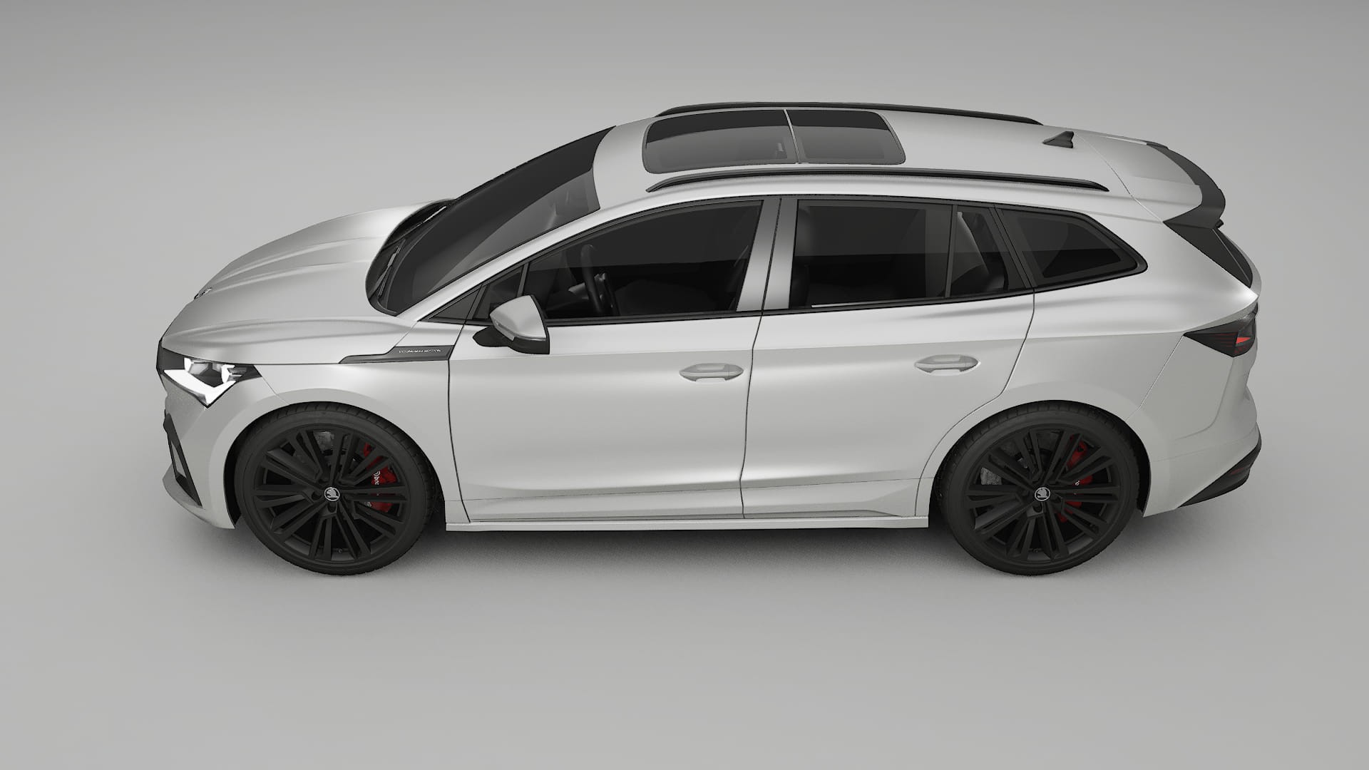 Škoda Enyaq MEB TPU Lackskyddsfilm | OPAL Färgskiftande PPF – Komplett Förskuret Kit