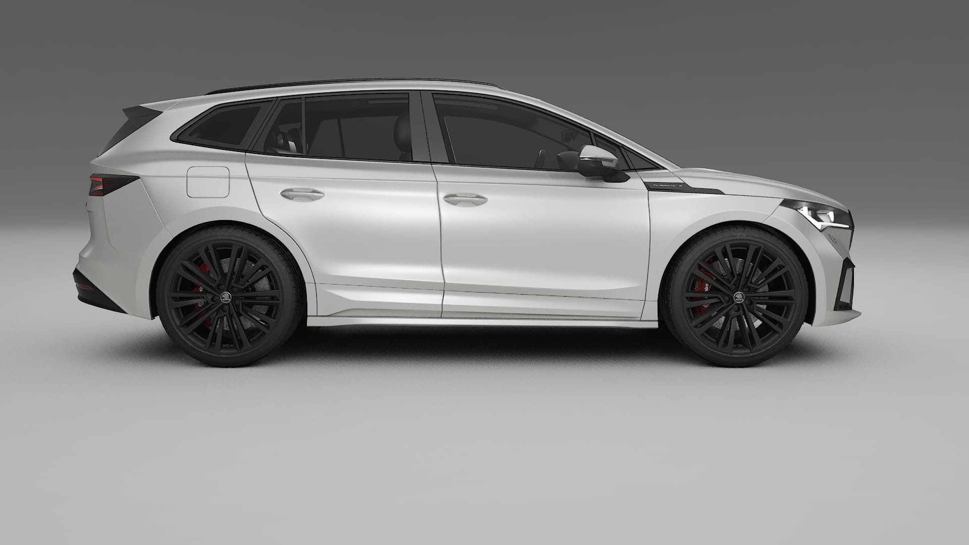 Škoda Enyaq MEB TPU Lackskyddsfilm | OPAL Färgskiftande PPF – Komplett Förskuret Kit