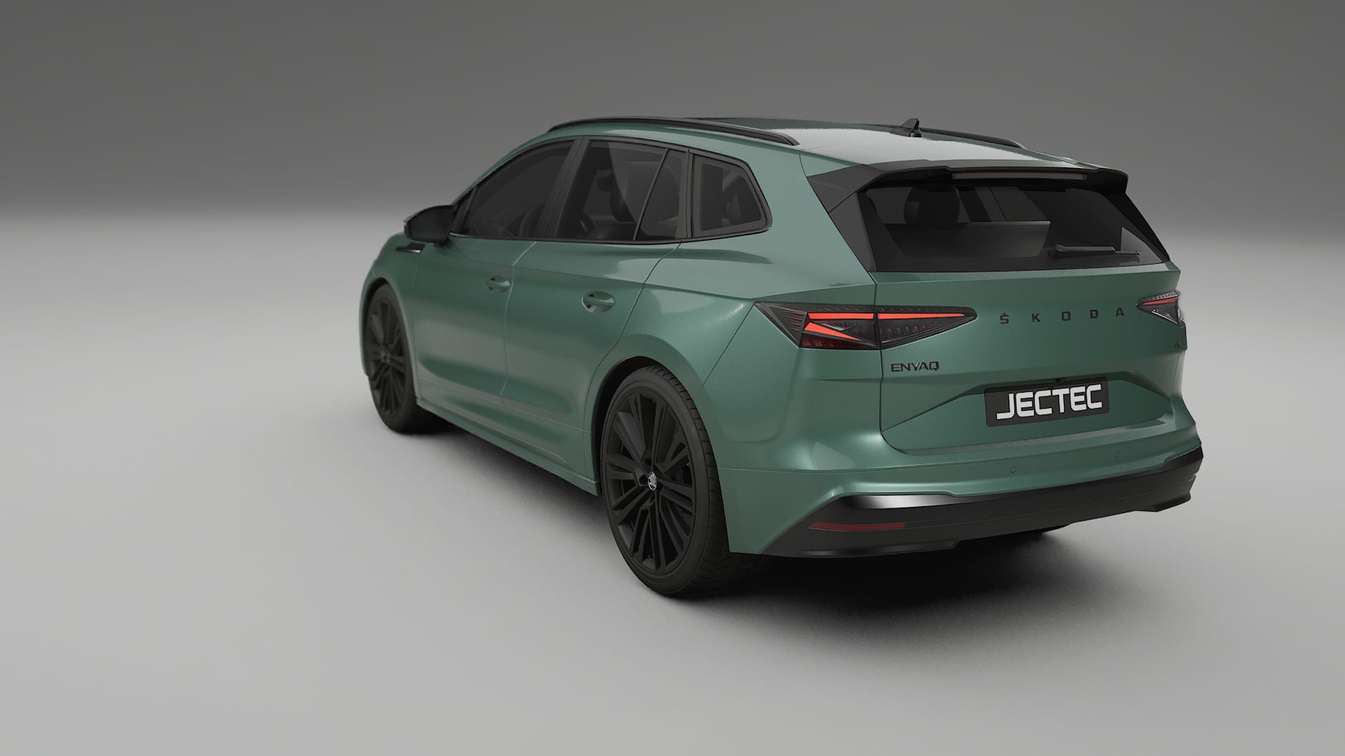 Škoda Enyaq MEB TPU Lackskyddsfilm | EVERGREEN Färgskiftande PPF – Komplett Förskuret Kit