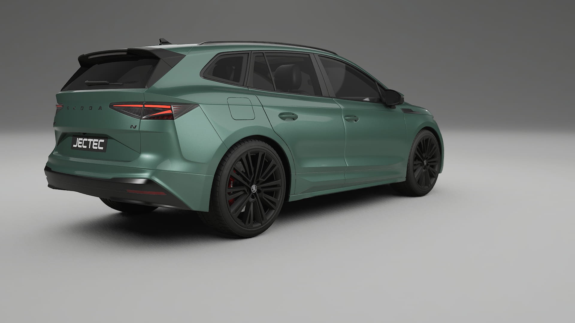 Škoda Enyaq MEB TPU Lackskyddsfilm | EVERGREEN Färgskiftande PPF – Komplett Förskuret Kit