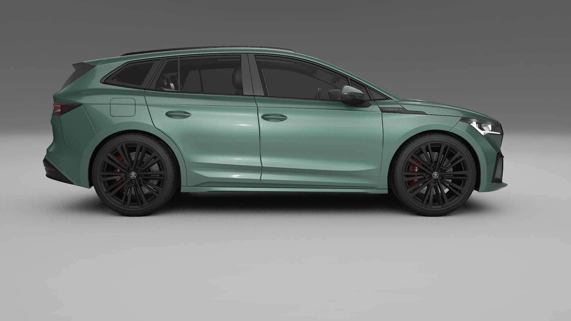 Škoda Enyaq MEB TPU Lackskyddsfilm | EVERGREEN Färgskiftande PPF – Komplett Förskuret Kit