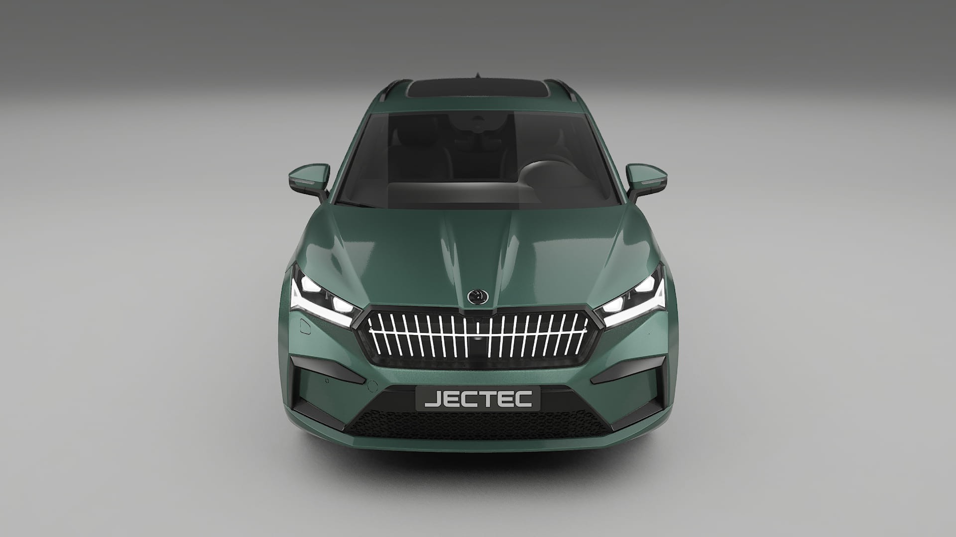 Škoda Enyaq MEB TPU Lackskyddsfilm | EVERGREEN Färgskiftande PPF – Komplett Förskuret Kit