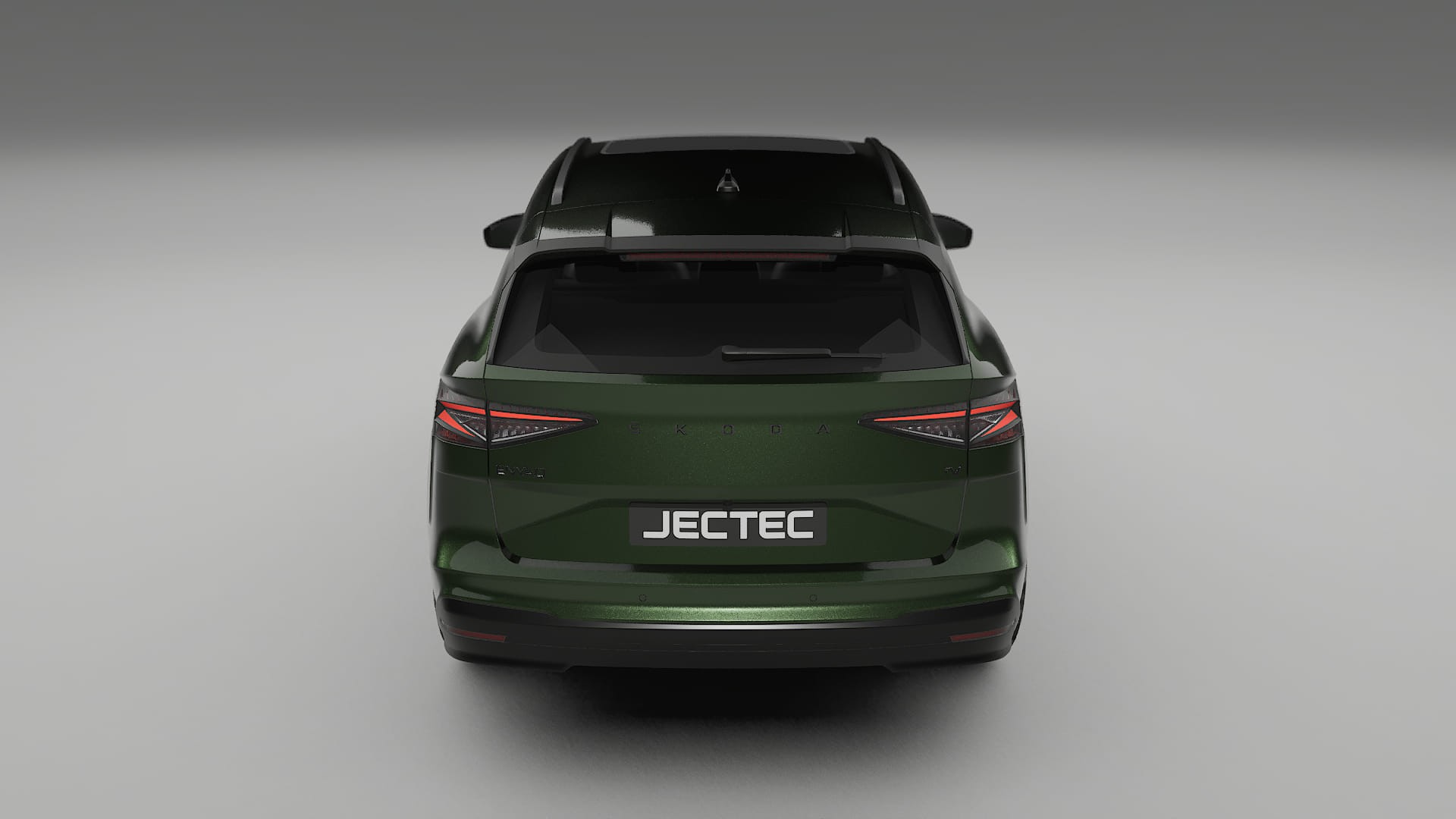 Škoda Enyaq MEB TPU Lackskyddsfilm | LAGOON Färgskiftande PPF – Komplett Förskuret Kit