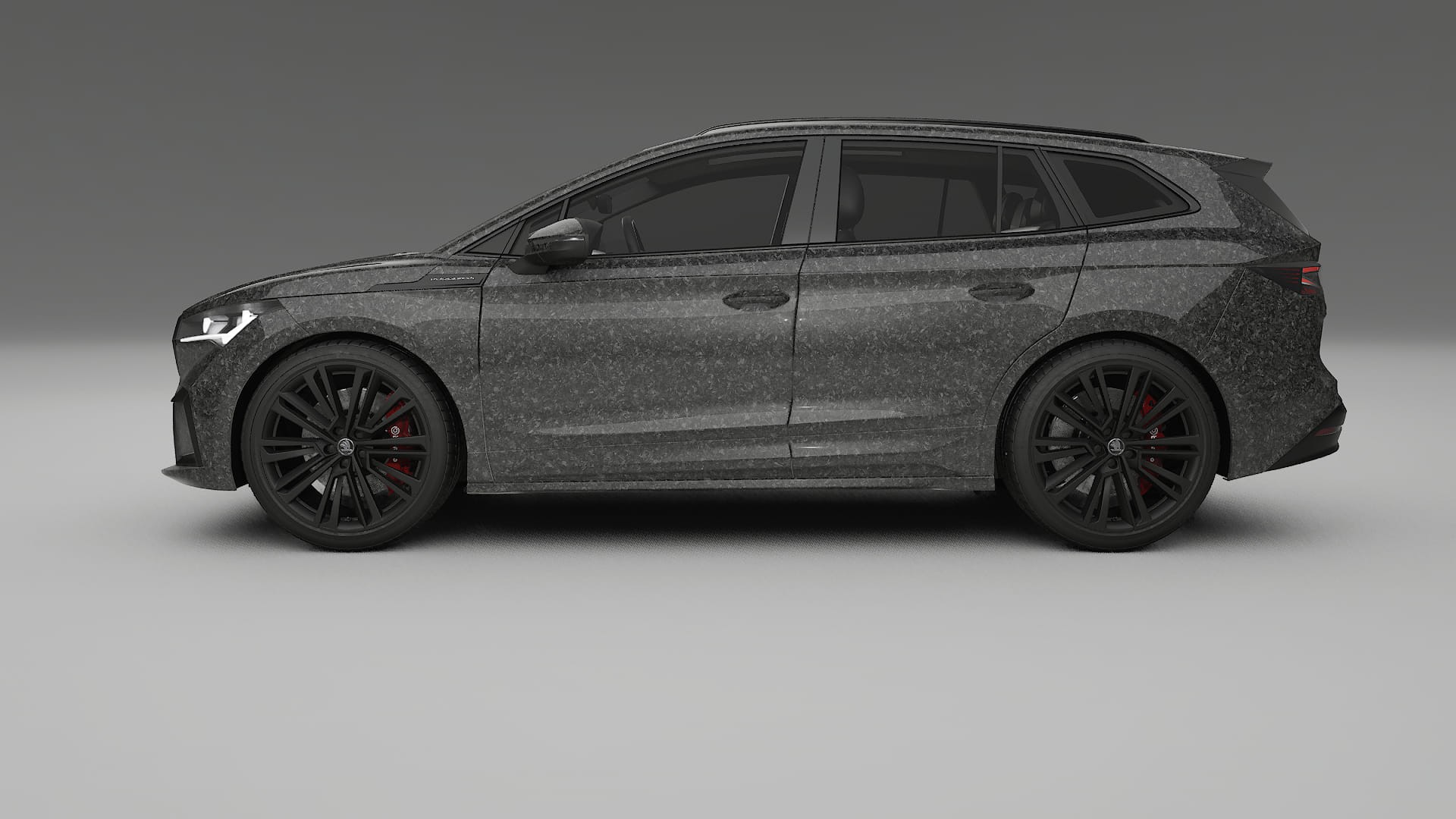 Škoda Enyaq MEB TPU Lackskyddsfilm | FORGED S Färgskiftande PPF – Komplett Förskuret Kit