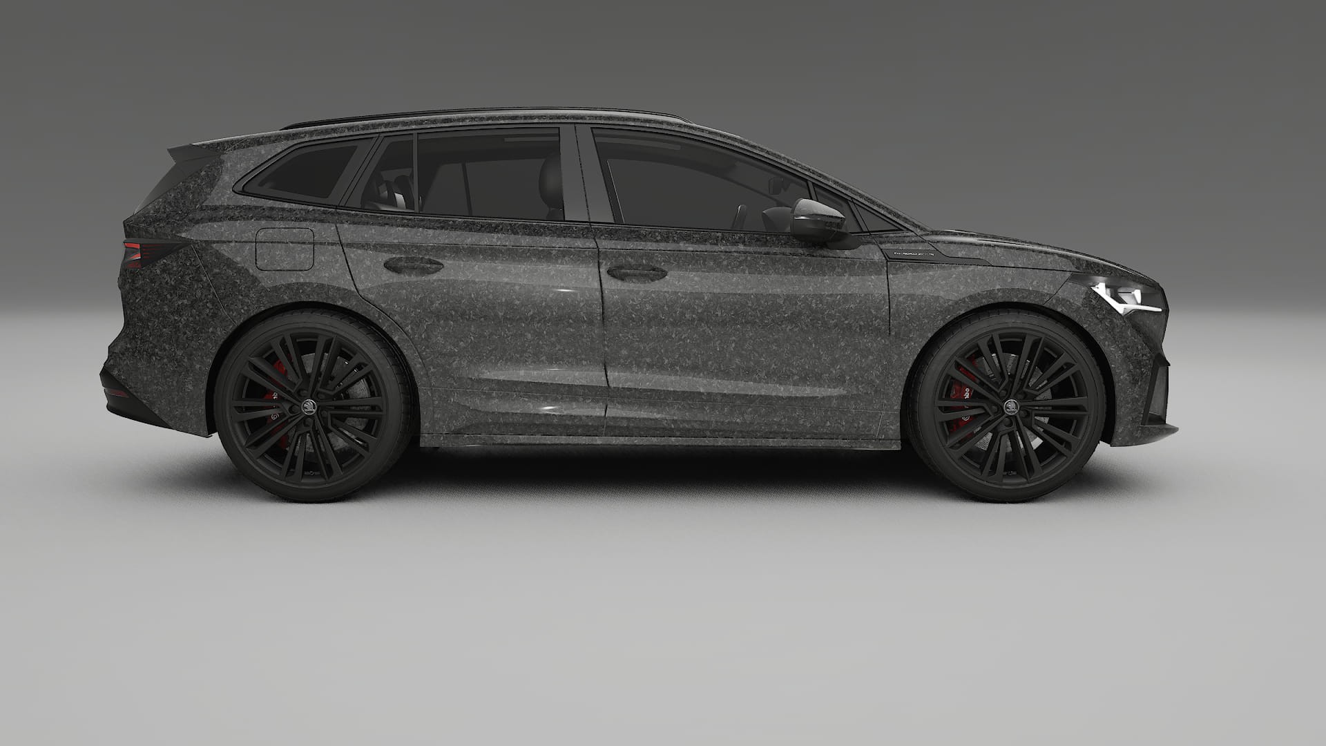 Škoda Enyaq MEB TPU Lackskyddsfilm | FORGED S Färgskiftande PPF – Komplett Förskuret Kit