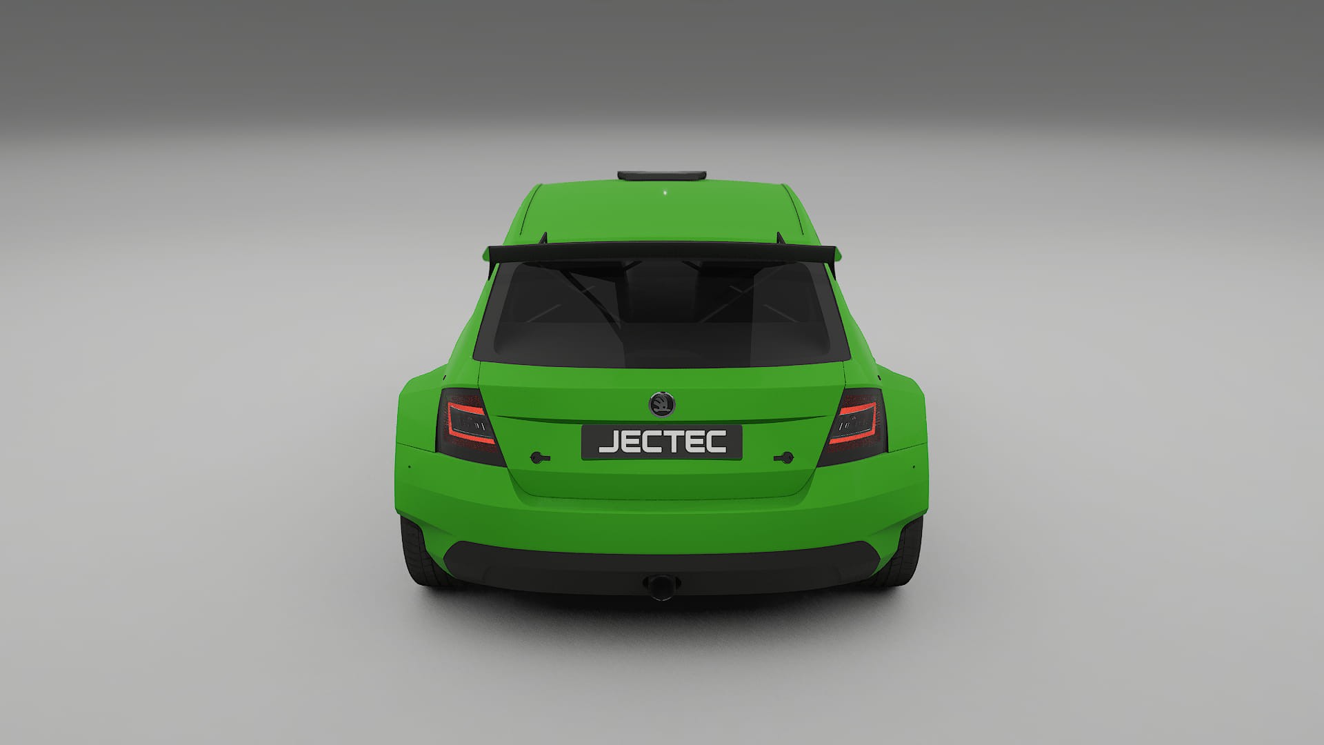 Škoda Fabia R5 6V TPU Lackskyddsfilm | VENOM Färgskiftande PPF – Komplett Förskuret Kit