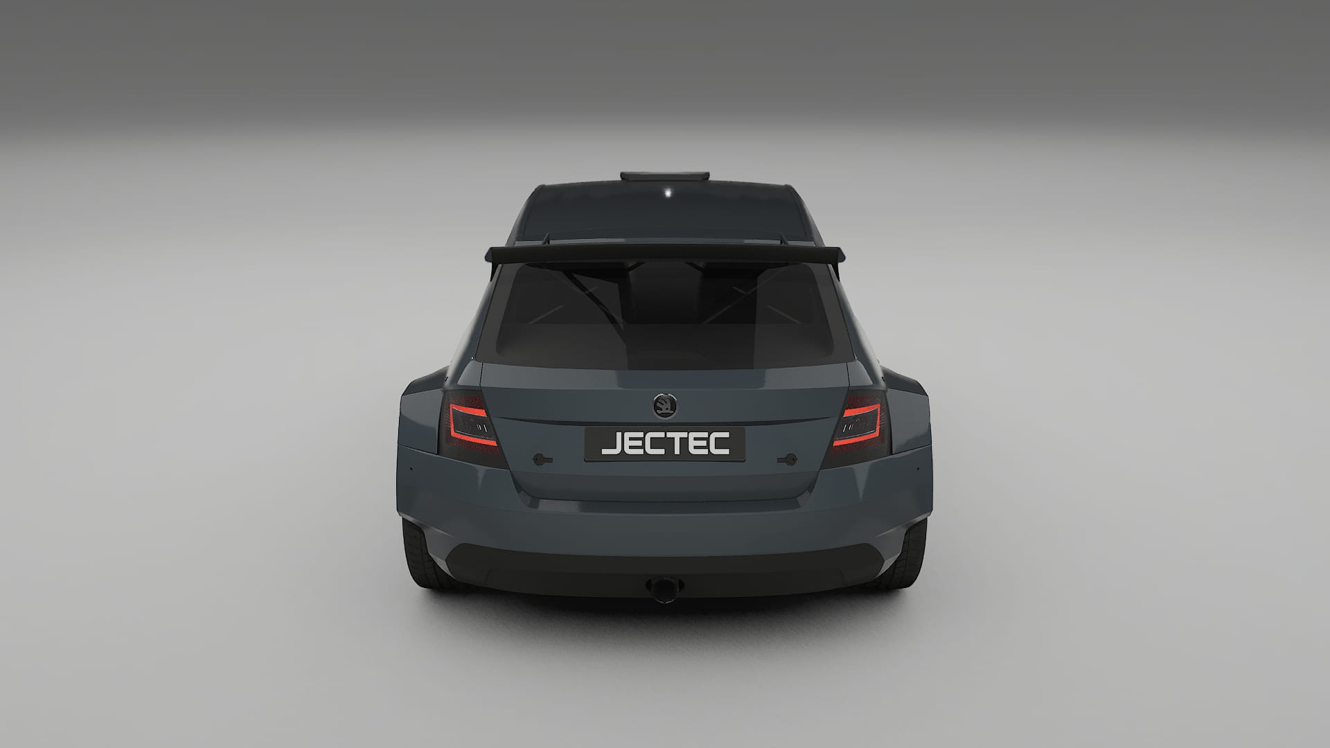 Škoda Fabia R5 6V TPU Lackskyddsfilm | GRANITE Färgskiftande PPF – Komplett Förskuret Kit