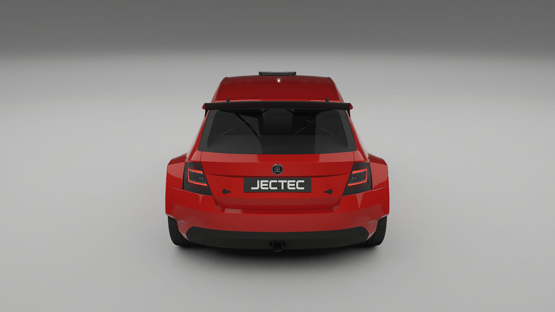 Škoda Fabia R5 6V TPU Lackskyddsfilm | BLAZE Färgskiftande PPF – Komplett Förskuret Kit