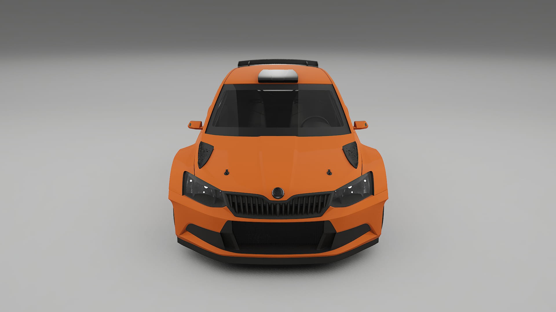 Škoda Fabia R5 6V TPU Lackskyddsfilm | ROCKET Färgskiftande PPF – Komplett Förskuret Kit