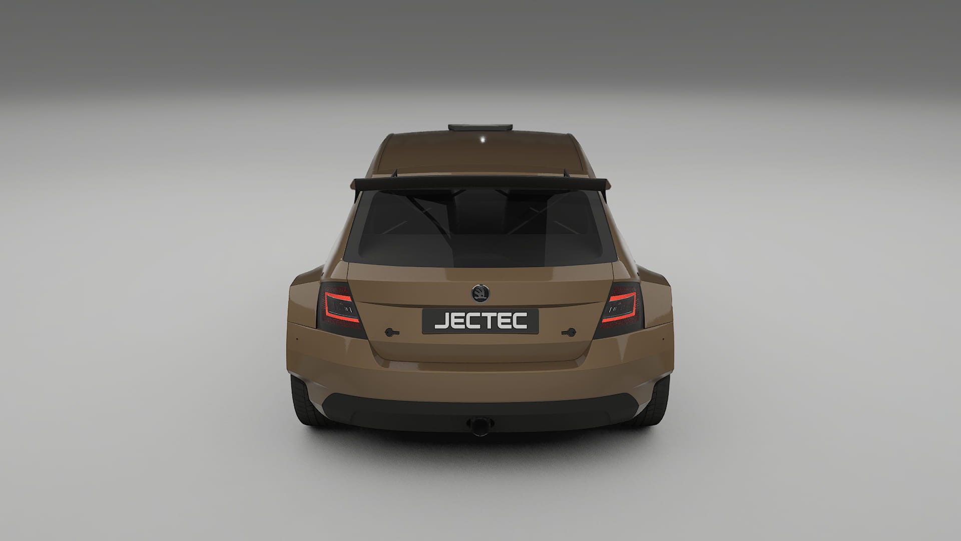 Škoda Fabia R5 6V TPU Lackskyddsfilm | SAHARA Färgskiftande PPF – Komplett Förskuret Kit