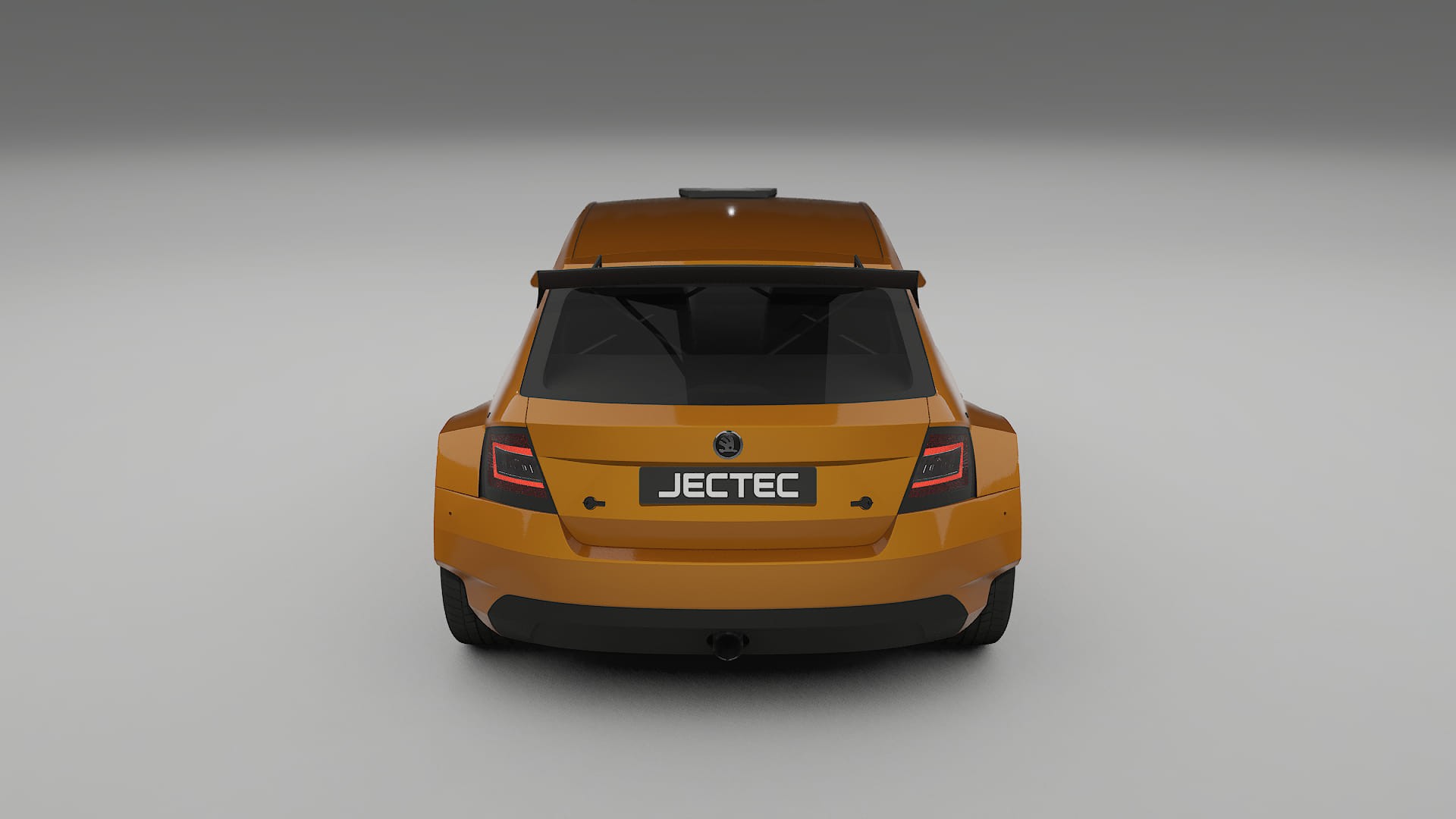 Škoda Fabia R5 6V TPU Lackskyddsfilm | DAISY Färgskiftande PPF – Komplett Förskuret Kit