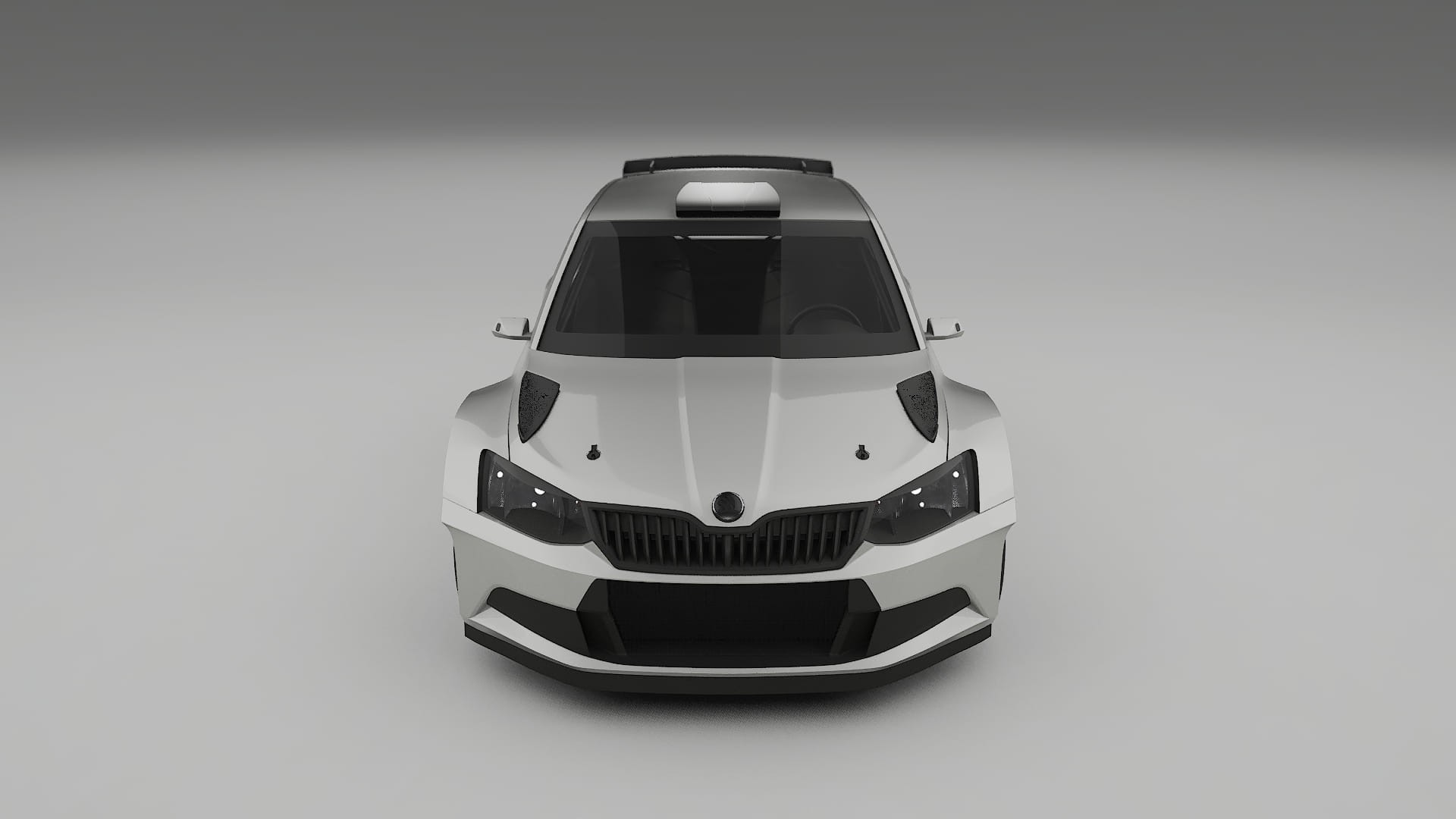 Škoda Fabia R5 6V TPU Lackskyddsfilm | PEARL Färgskiftande PPF – Komplett Förskuret Kit