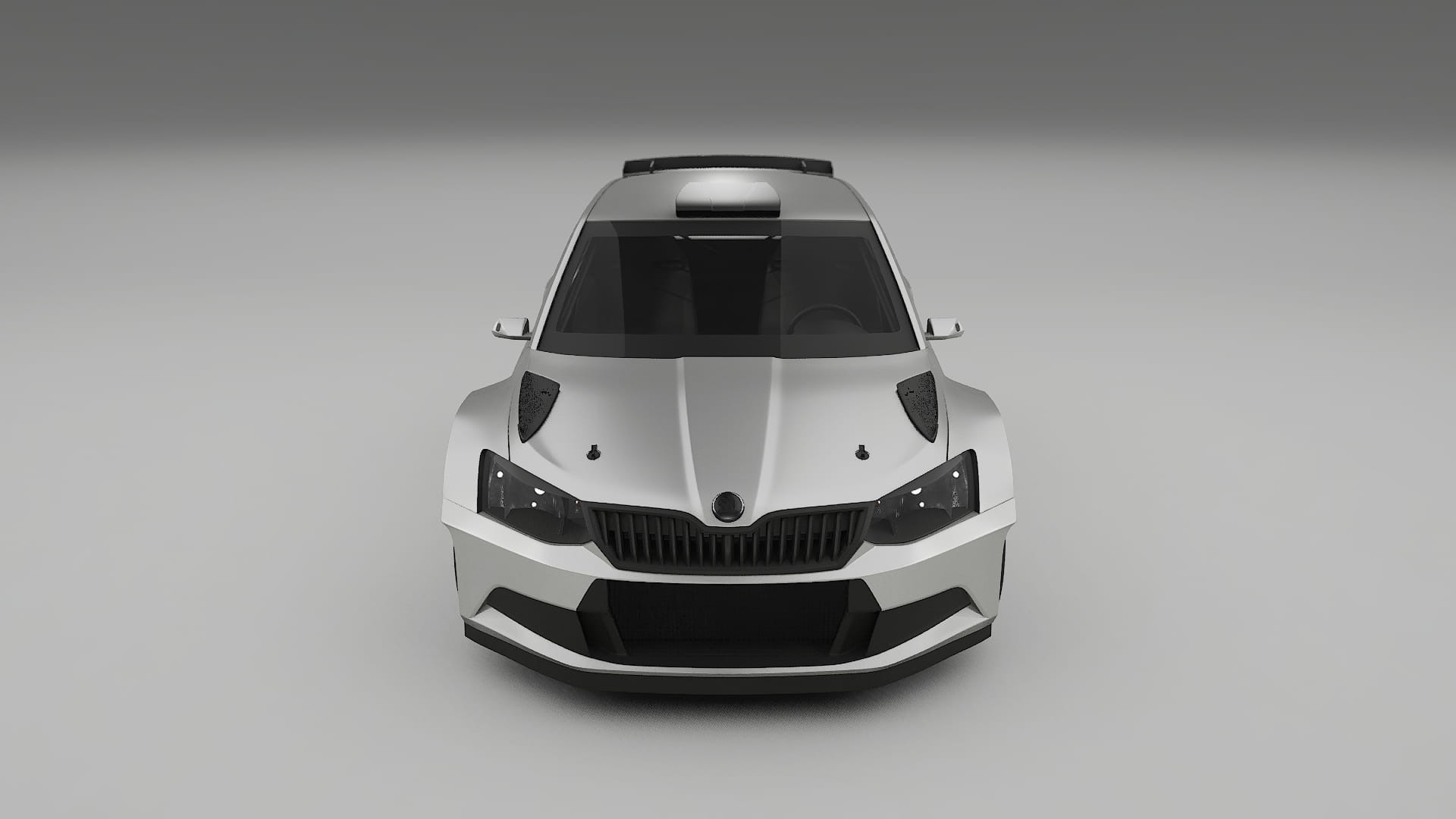 Škoda Fabia R5 6V TPU Lackskyddsfilm | OPAL Färgskiftande PPF – Komplett Förskuret Kit