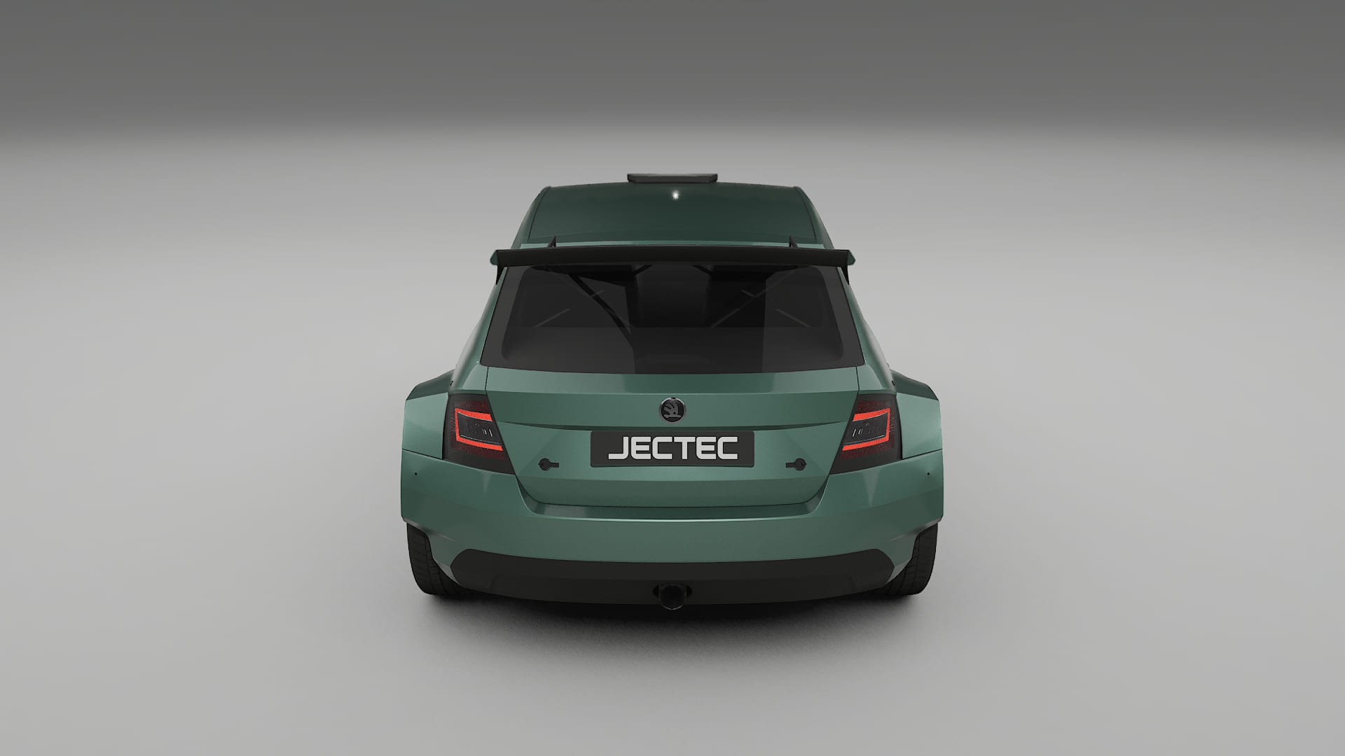 Škoda Fabia R5 6V TPU Lackskyddsfilm | EVERGREEN Färgskiftande PPF – Komplett Förskuret Kit