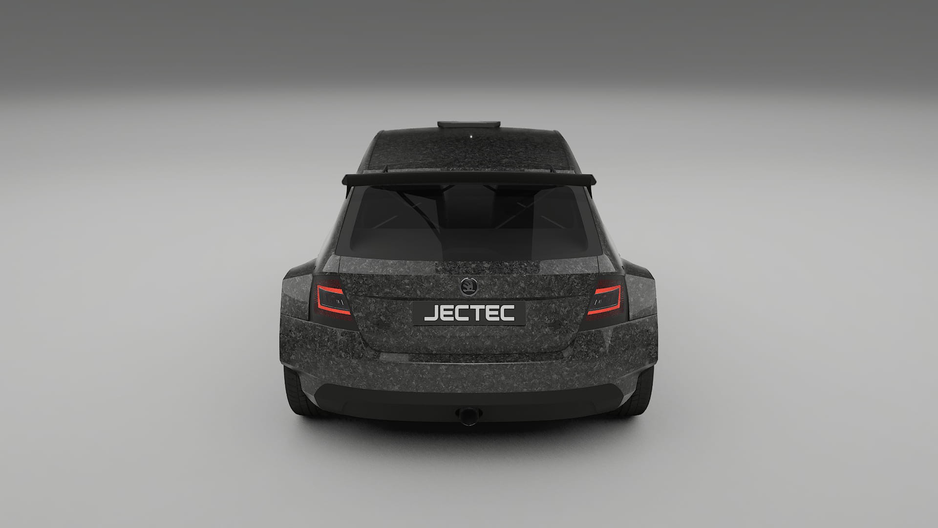 Škoda Fabia R5 6V TPU Lackskyddsfilm | FORGED S Färgskiftande PPF – Komplett Förskuret Kit