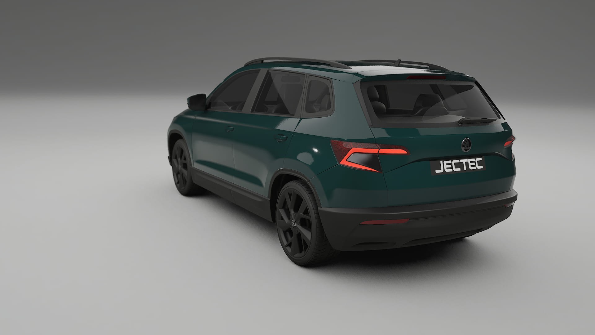 Škoda Karoq NU7 TPU Lackskyddsfilm | INFERNO Färgskiftande PPF – Komplett Förskuret Kit