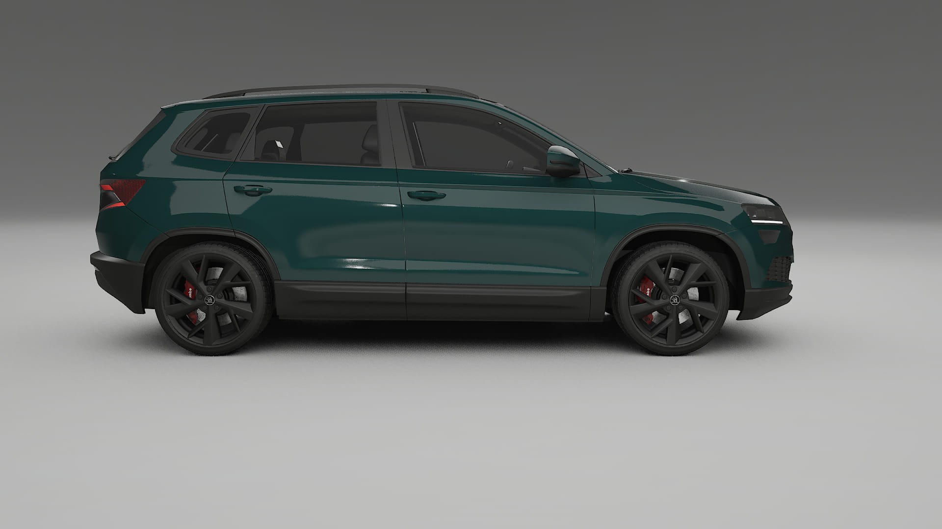 Škoda Karoq NU7 TPU Lackskyddsfilm | INFERNO Färgskiftande PPF – Komplett Förskuret Kit