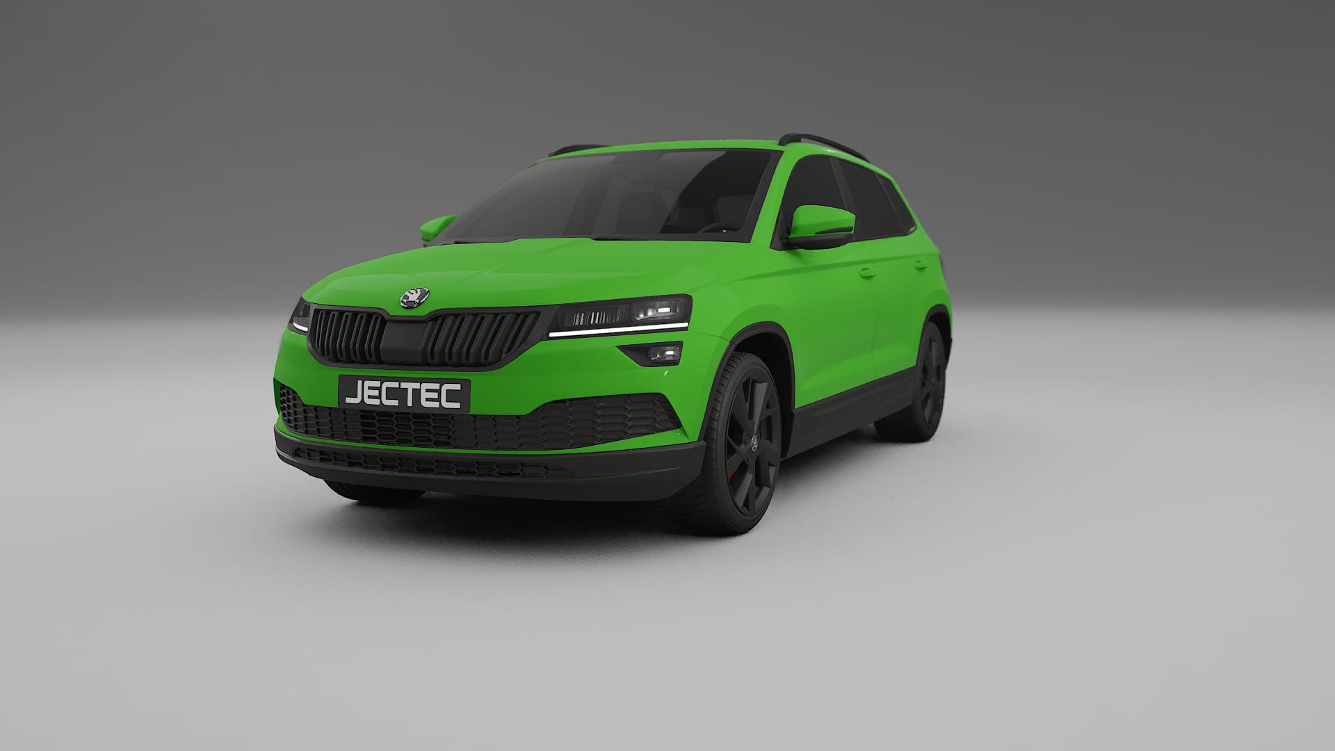 Škoda Karoq NU7 TPU Lackskyddsfilm | VENOM Färgskiftande PPF – Komplett Förskuret Kit