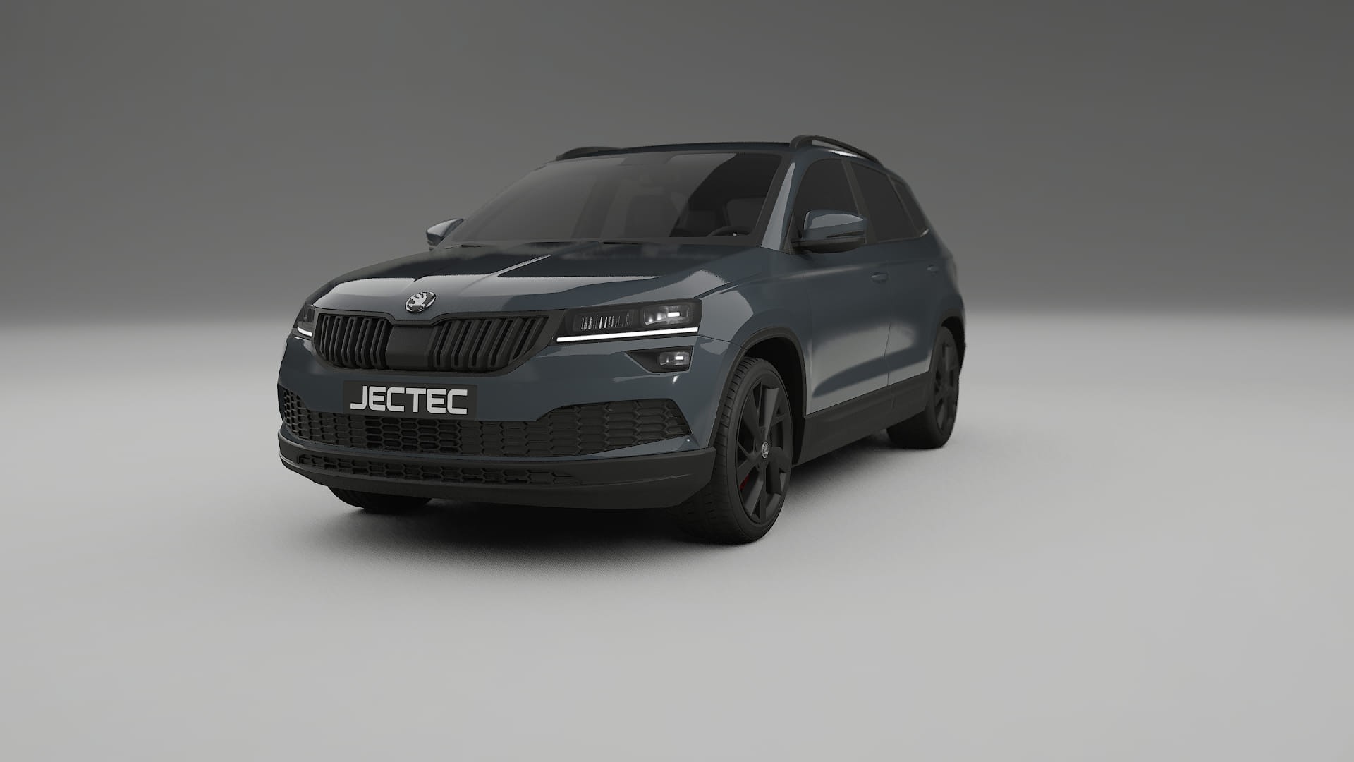 Škoda Karoq NU7 TPU Lackskyddsfilm | GRANITE Färgskiftande PPF – Komplett Förskuret Kit