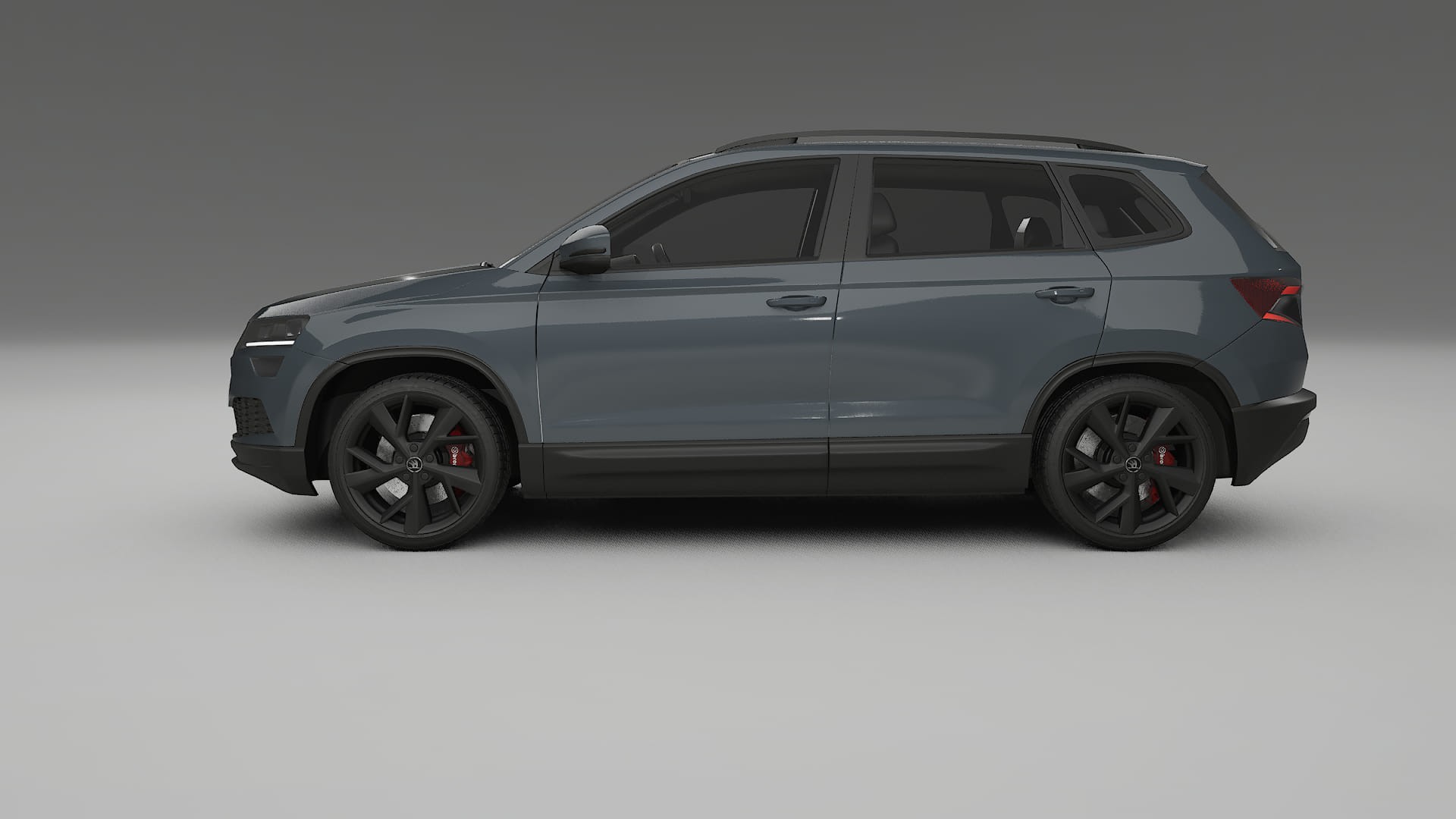 Škoda Karoq NU7 TPU Lackskyddsfilm | GRANITE Färgskiftande PPF – Komplett Förskuret Kit